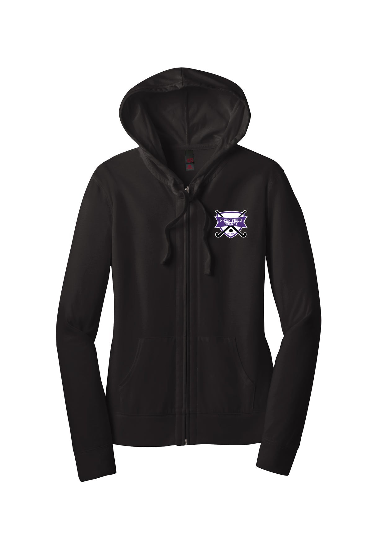 Women’s Fitted Jersey Full-Zip Hoodie