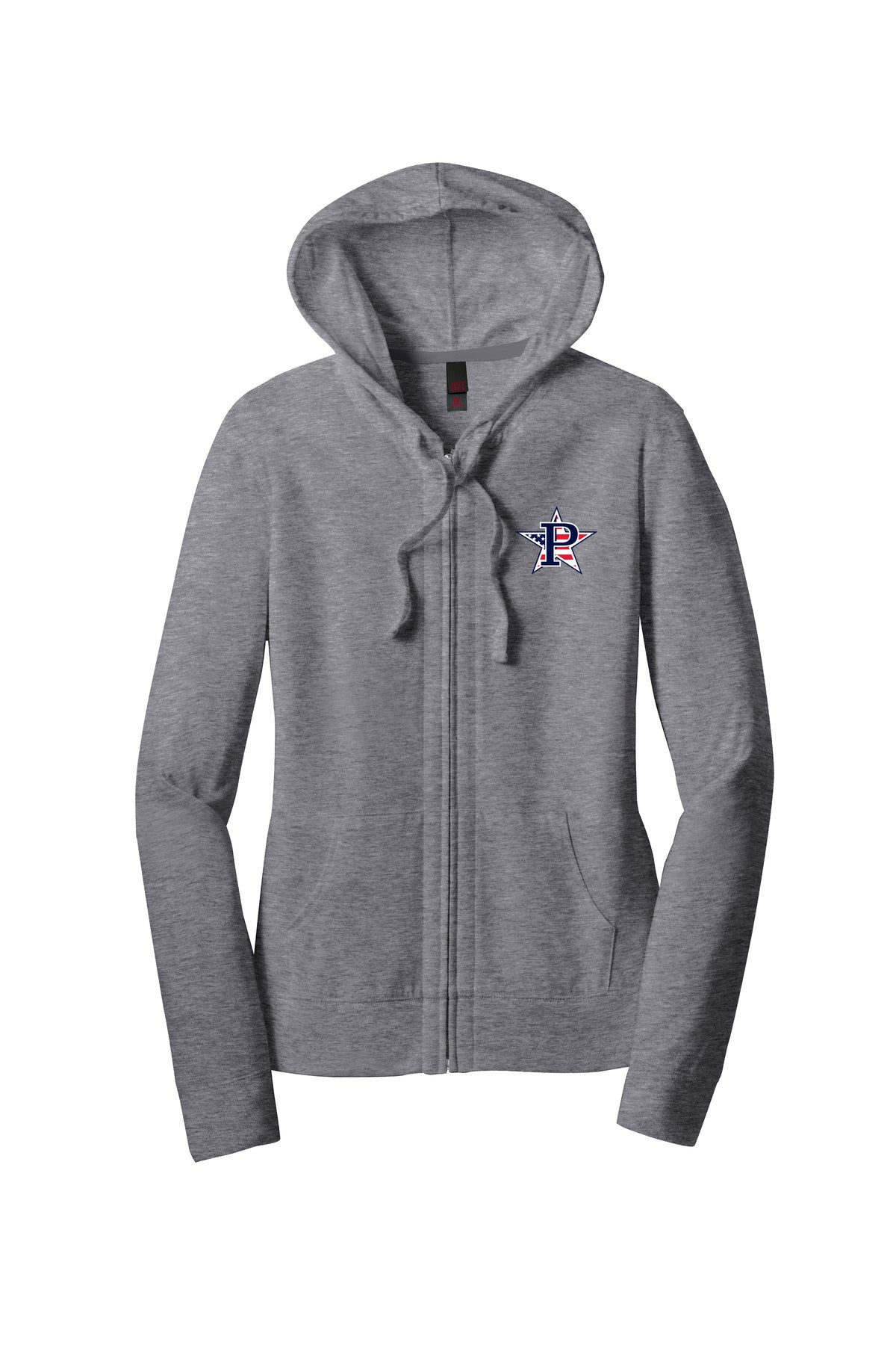 Women’s Fitted Jersey Full-Zip Hoodie