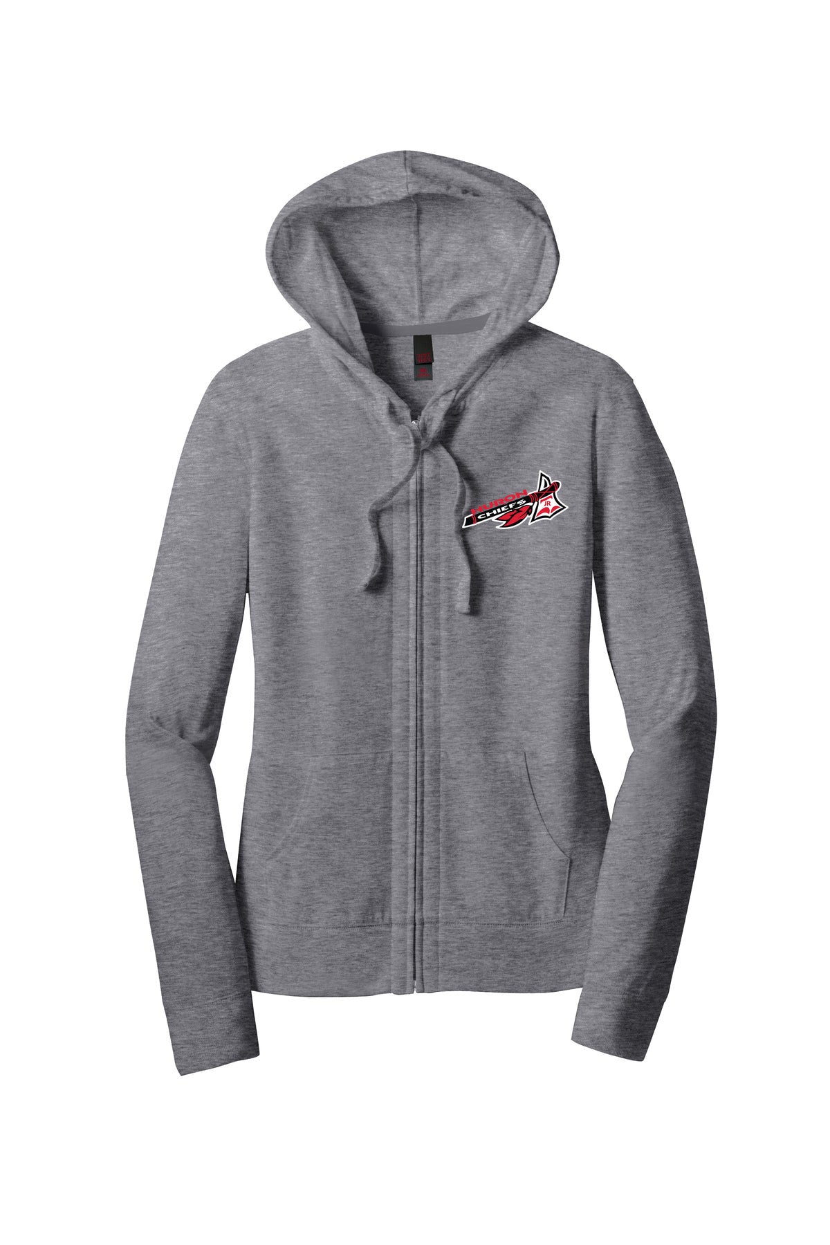 Women’s Fitted Jersey Full-Zip Hoodie