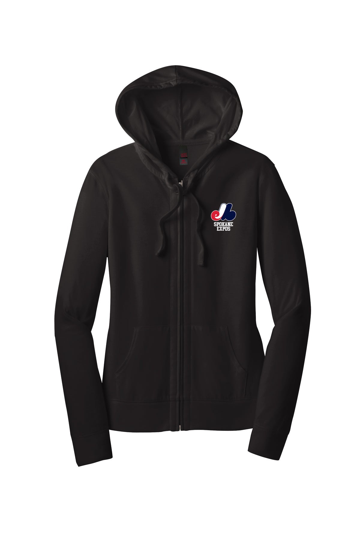 Women’s Fitted Jersey Full-Zip Hoodie