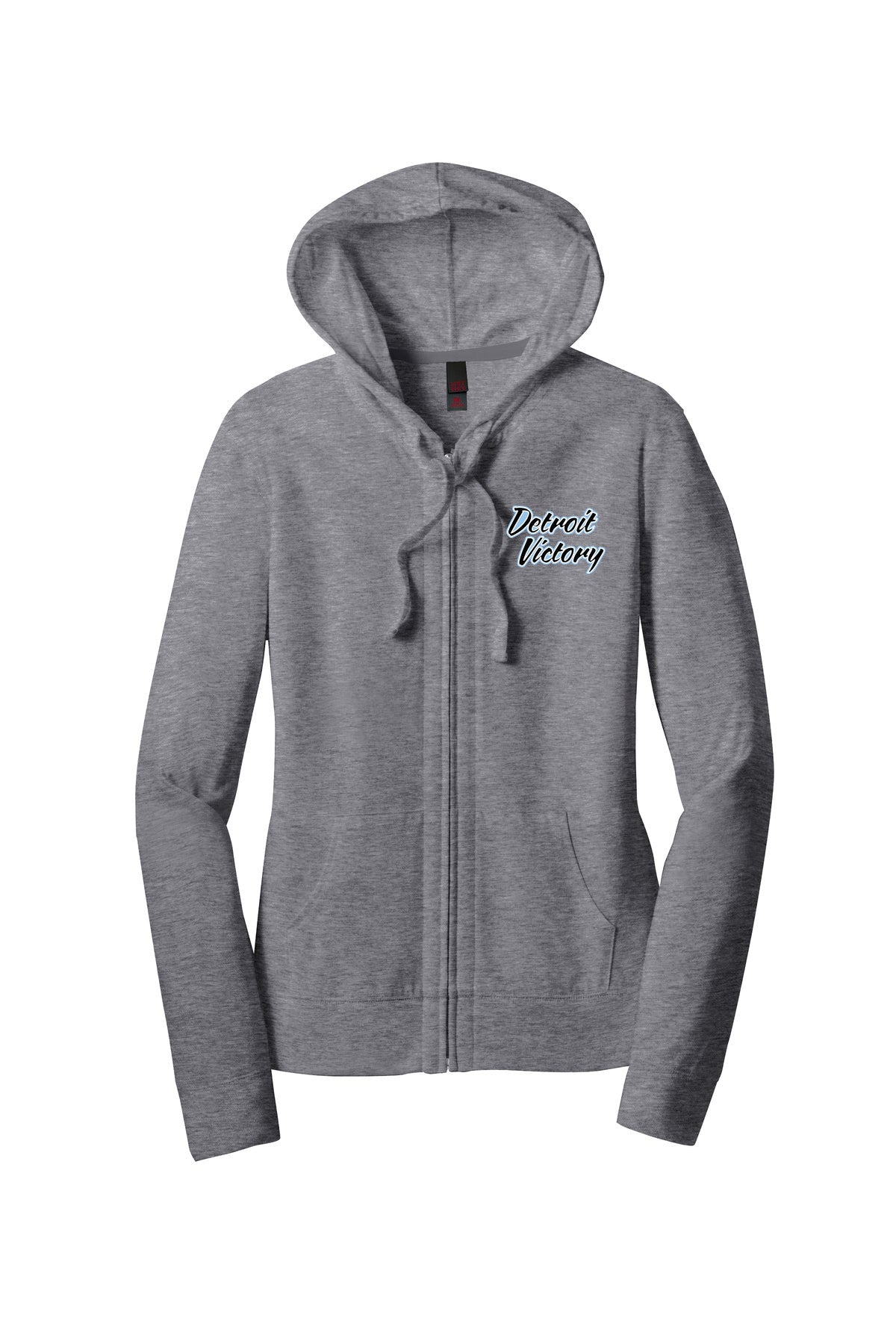 Women’s Fitted Jersey Full-Zip Hoodie