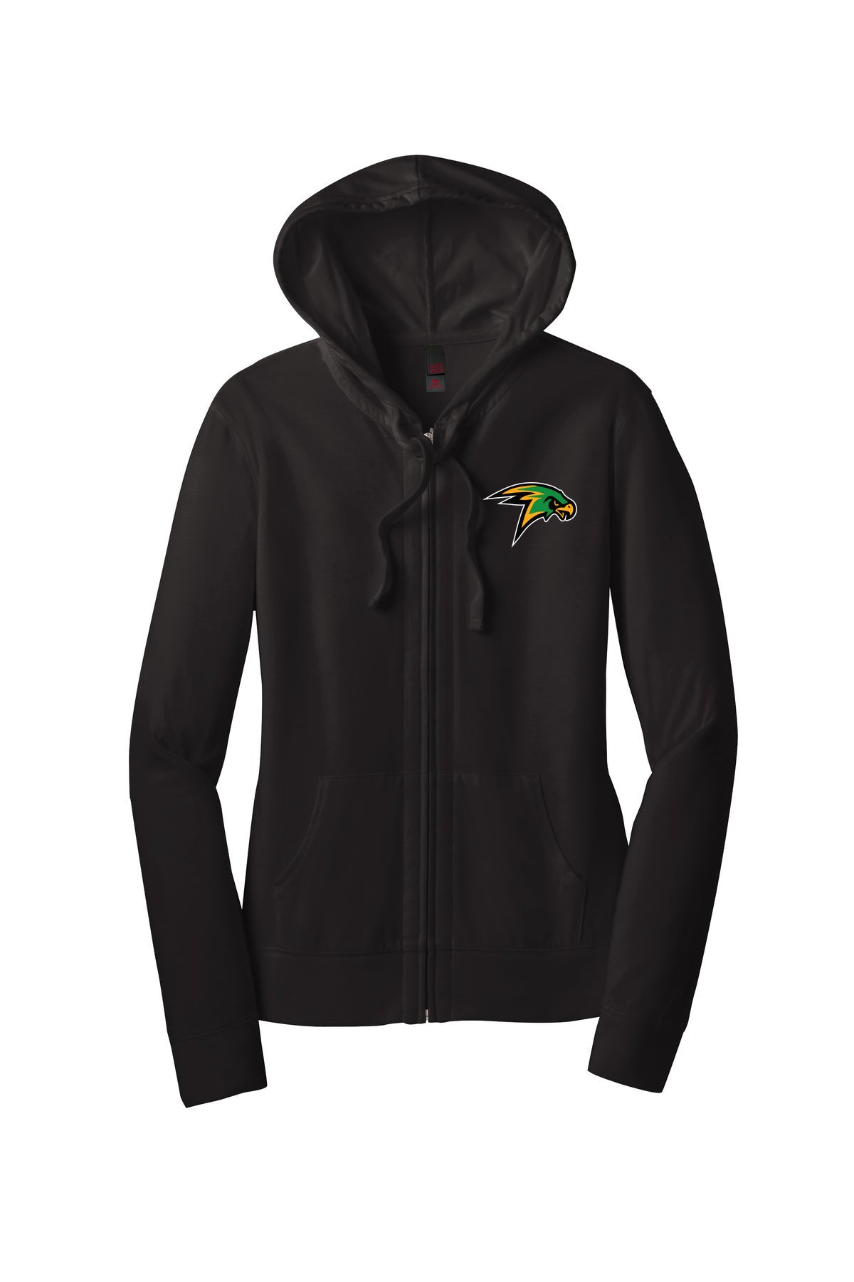 Women’s Fitted Jersey Full-Zip Hoodie