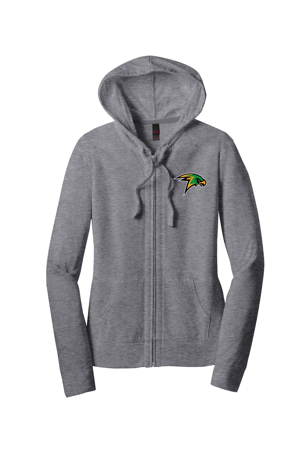 Women’s Fitted Jersey Full-Zip Hoodie