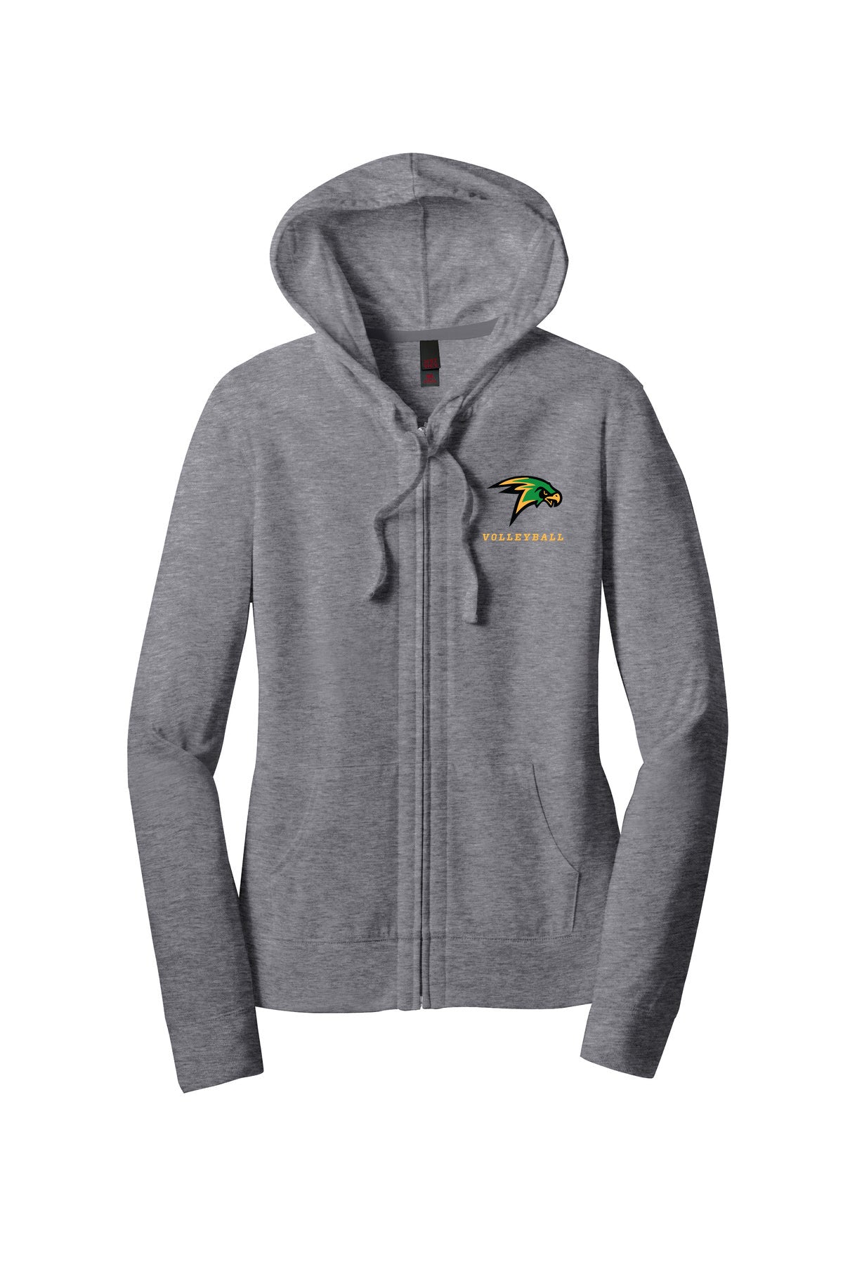 Women’s Fitted Jersey Full-Zip Hoodie