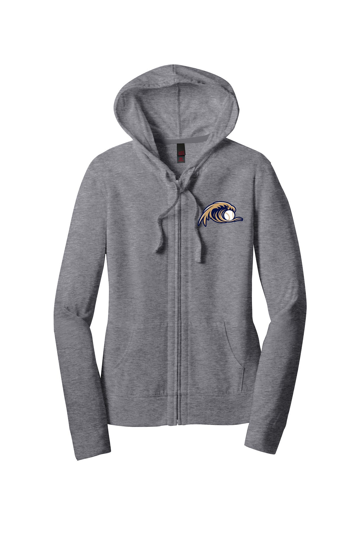 Women’s Fitted Jersey Full-Zip Hoodie