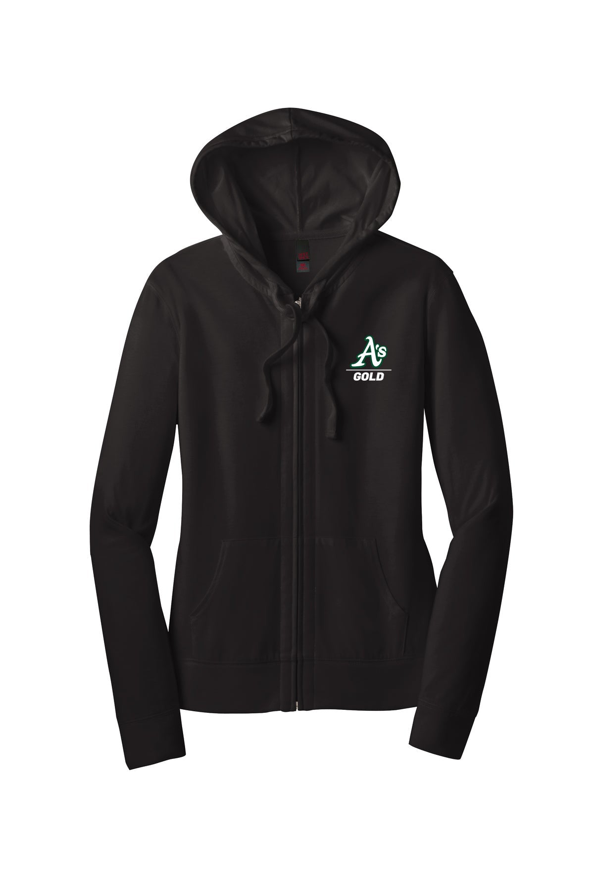 Women’s Fitted Jersey Full-Zip Hoodie