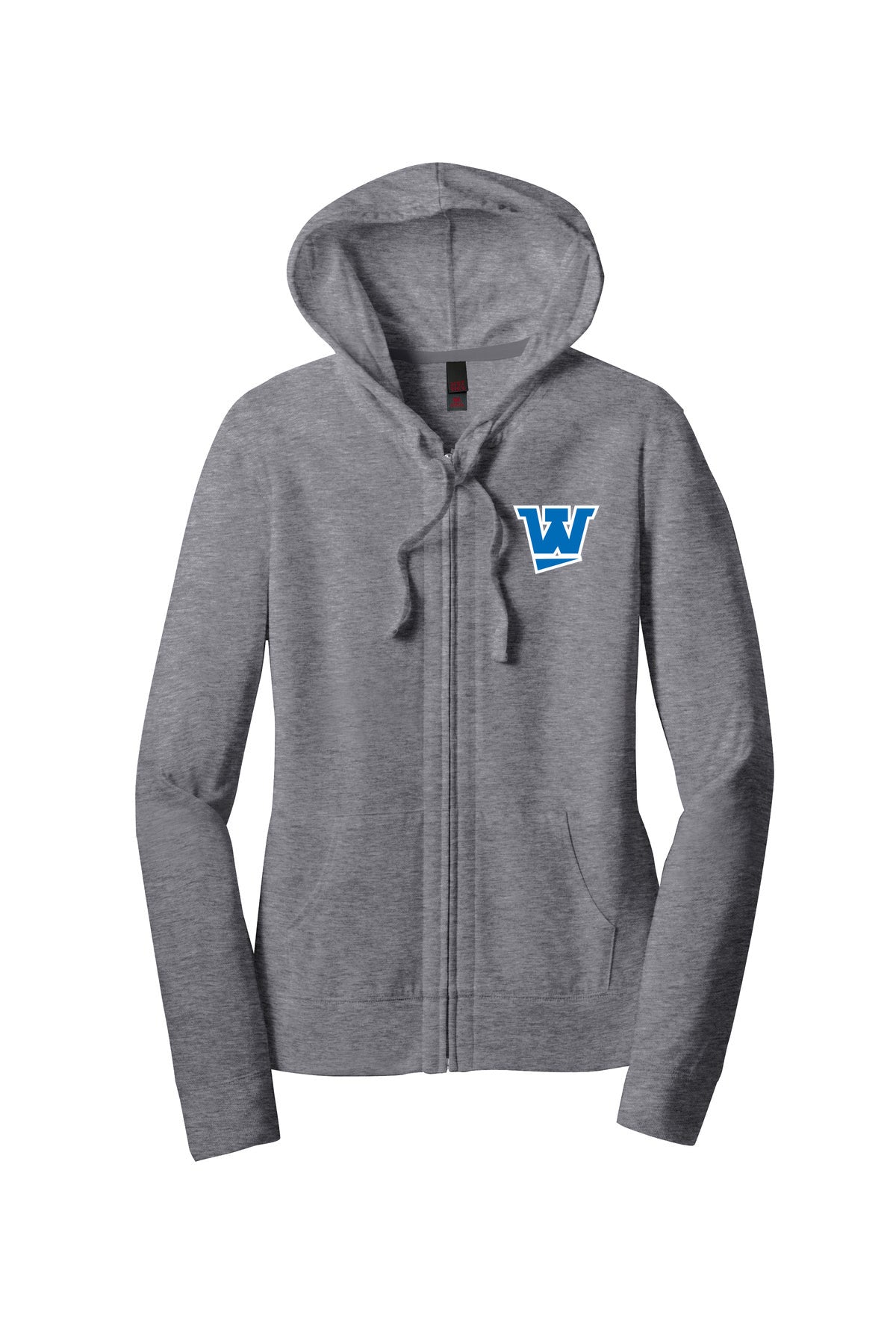 Women’s Fitted Jersey Full-Zip Hoodie