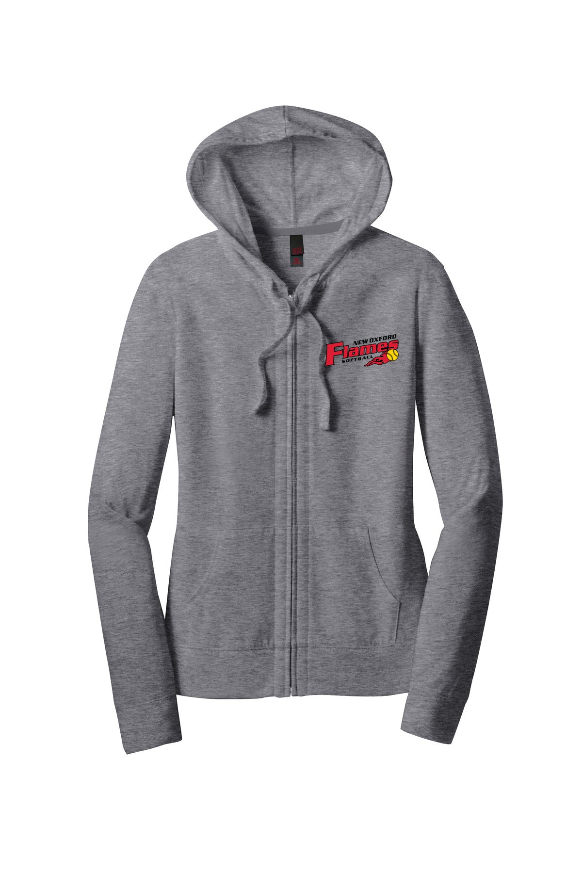Women’s Fitted Jersey Full-Zip Hoodie