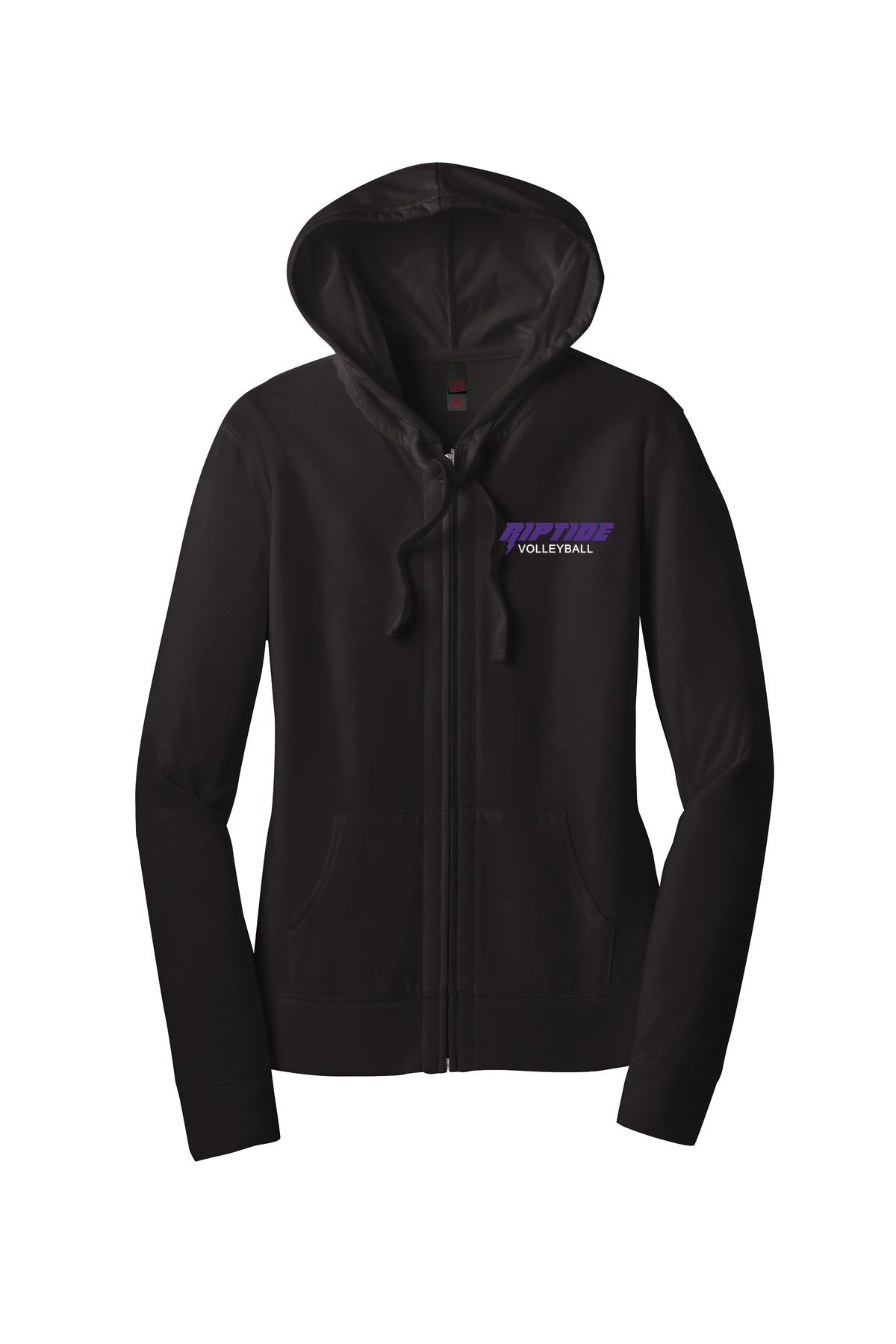 Women’s Fitted Jersey Full-Zip Hoodie