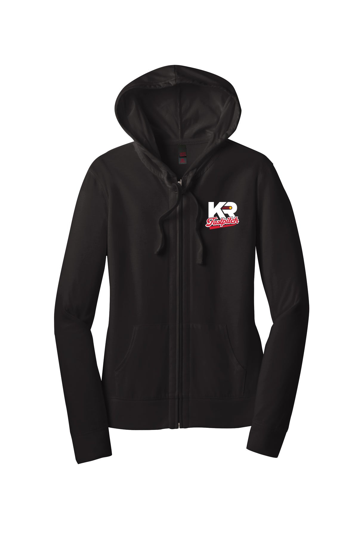 Women’s Fitted Jersey Full-Zip Hoodie