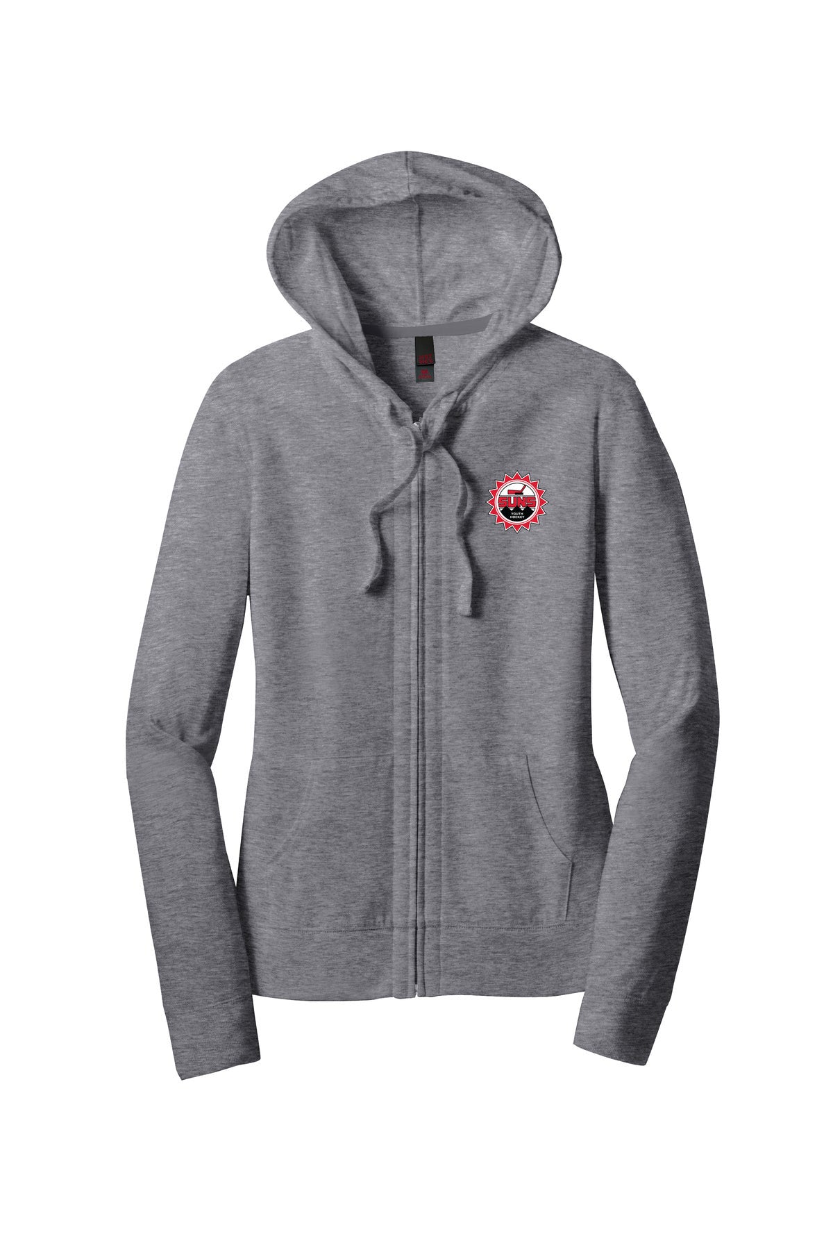 Women’s Fitted Jersey Full-Zip Hoodie