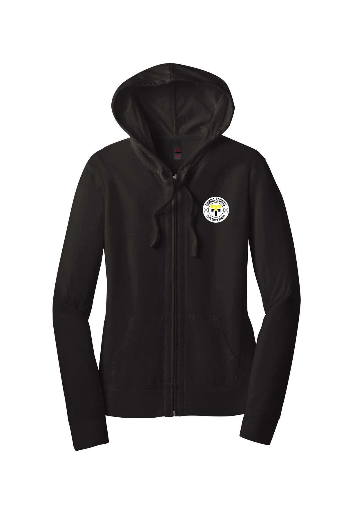 Women’s Fitted Jersey Full-Zip Hoodie