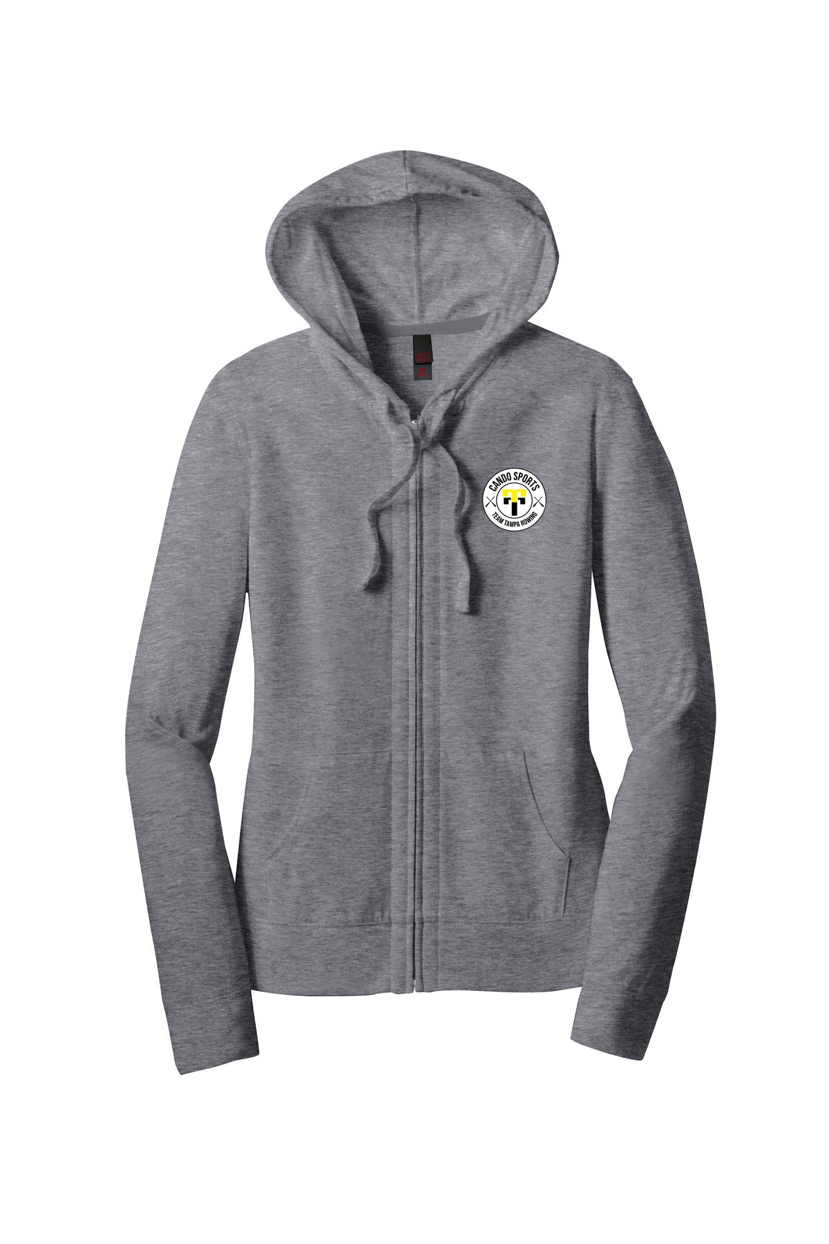 Women’s Fitted Jersey Full-Zip Hoodie