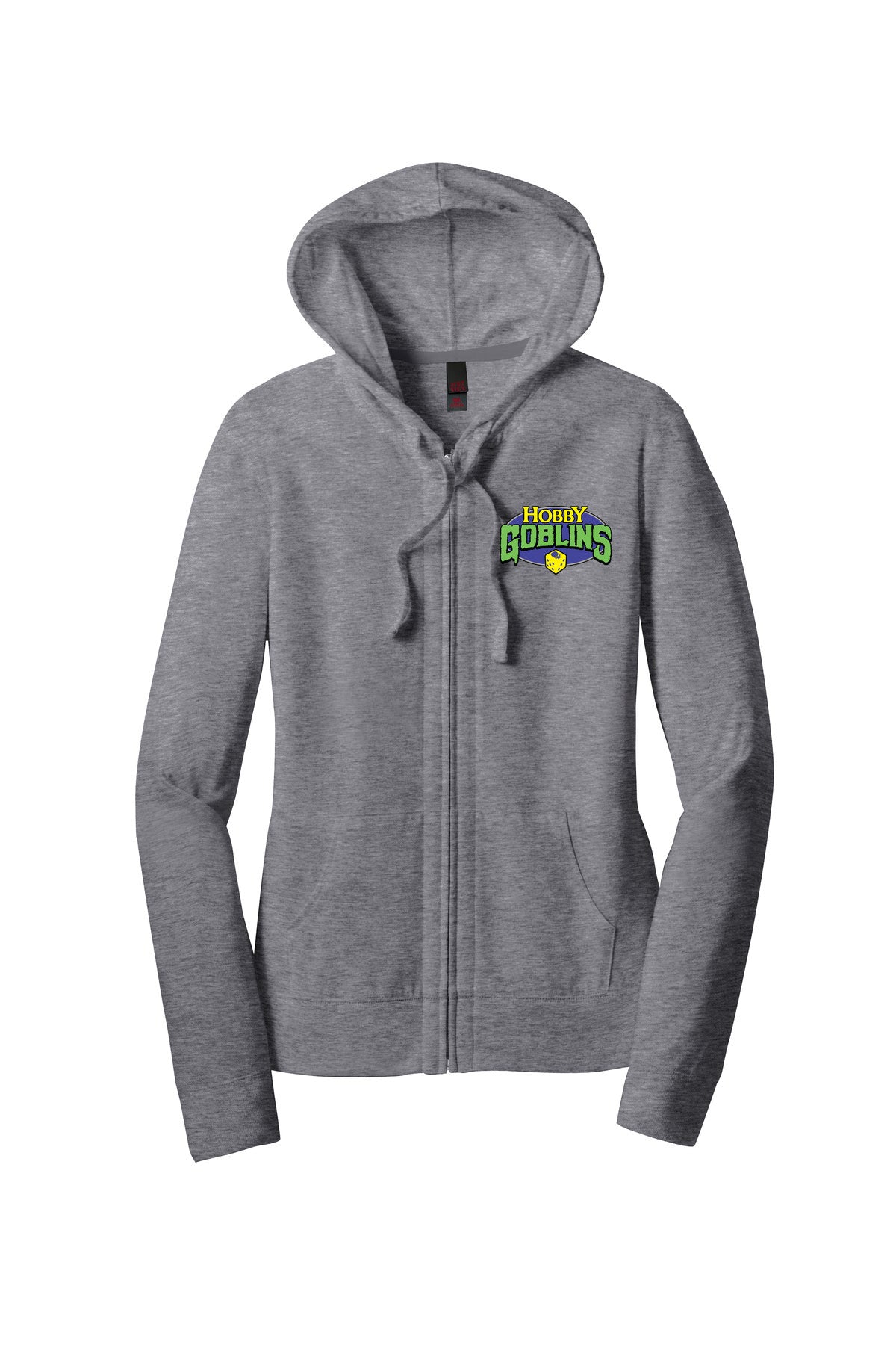 Women’s Fitted Jersey Full-Zip Hoodie