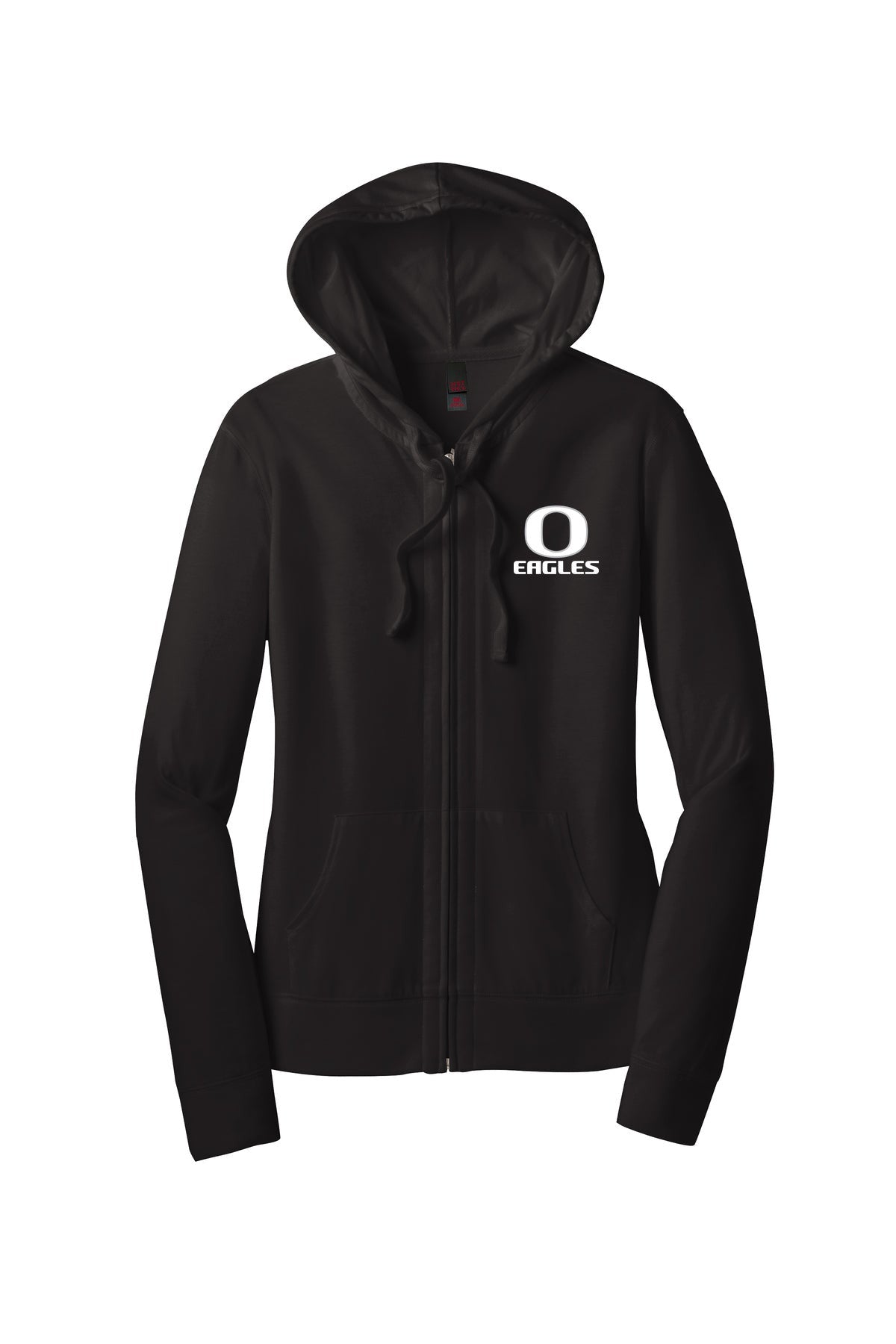 Women’s Fitted Jersey Full-Zip Hoodie
