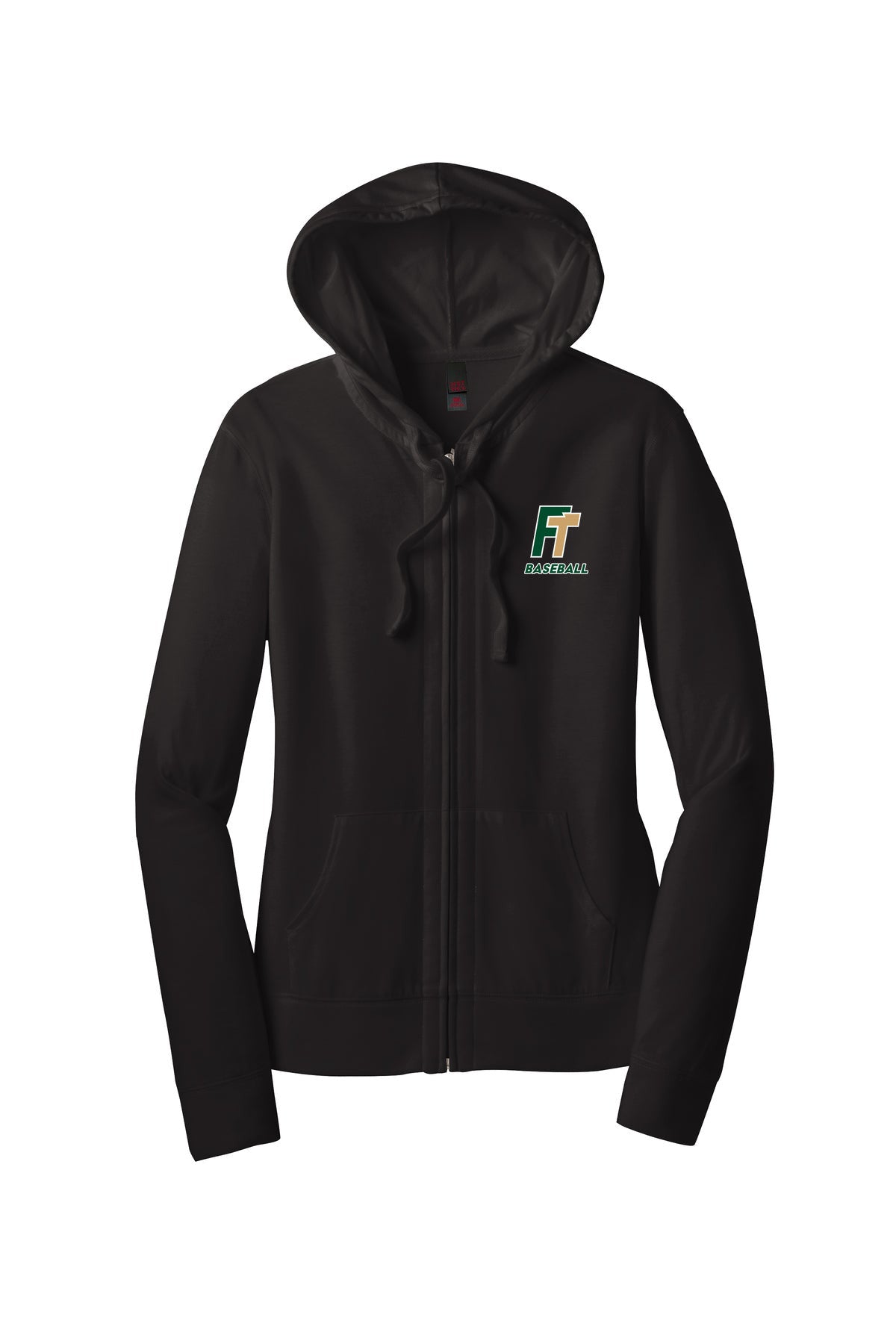 Women’s Fitted Jersey Full-Zip Hoodie
