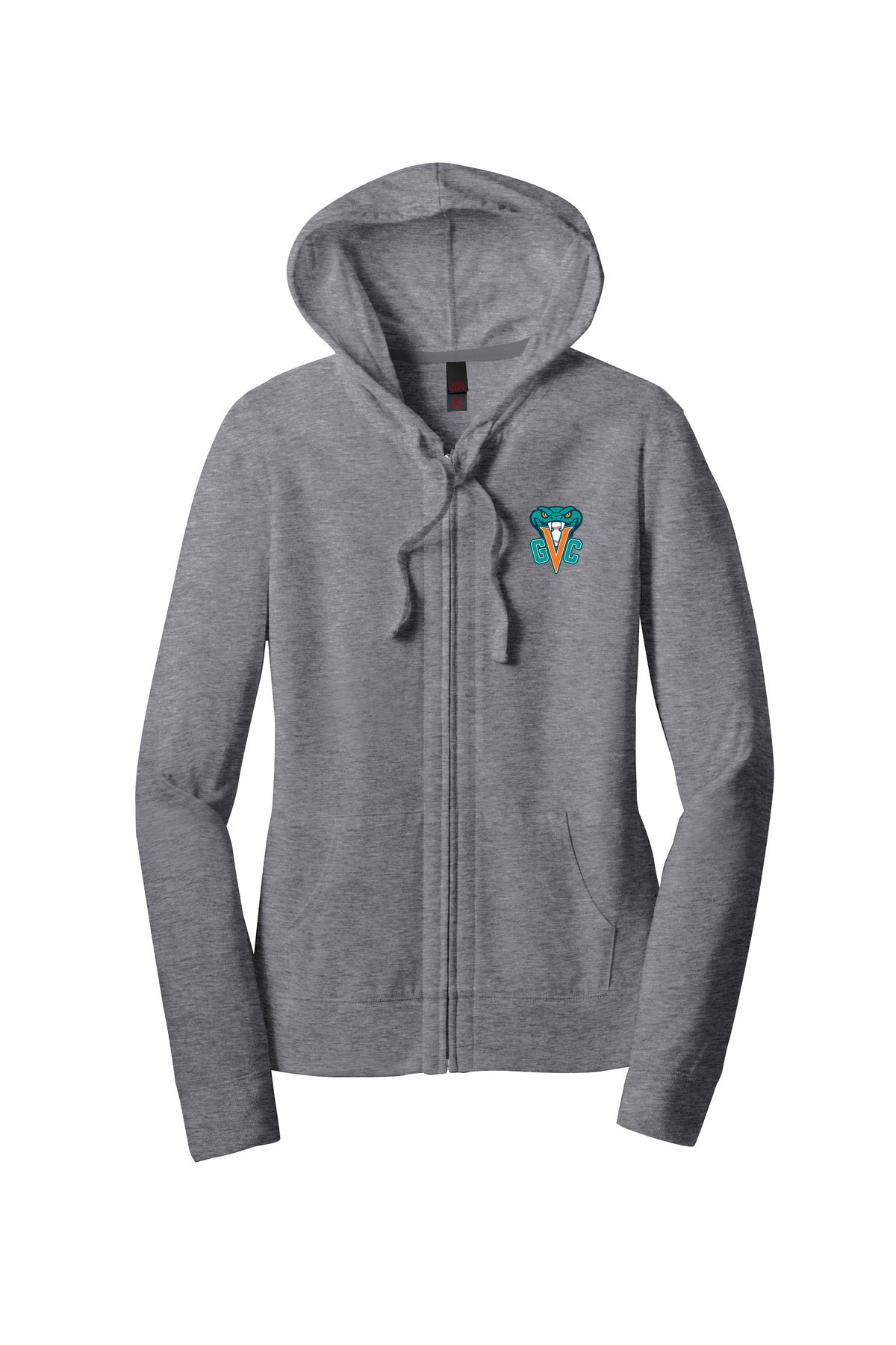 Women’s Fitted Jersey Full-Zip Hoodie
