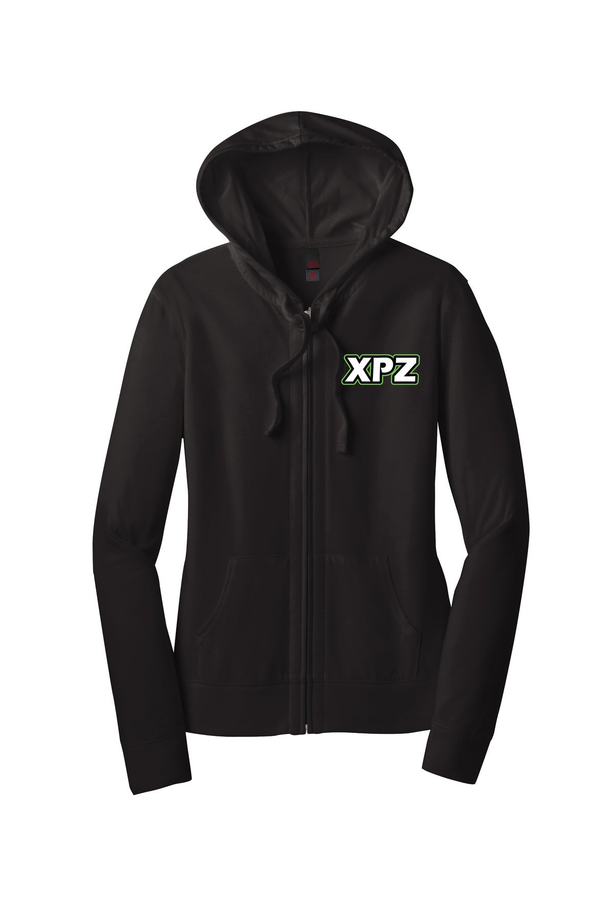 Women’s Fitted Jersey Full-Zip Hoodie