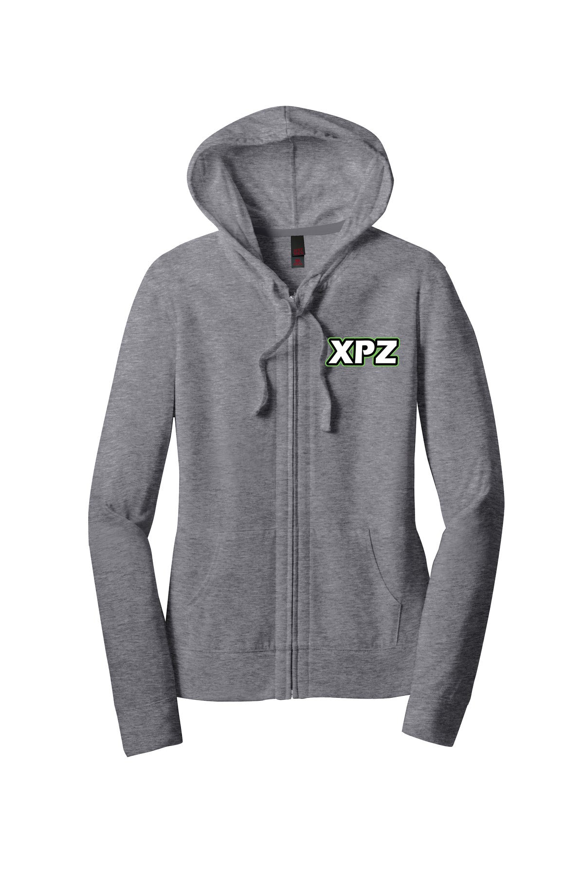 Women’s Fitted Jersey Full-Zip Hoodie
