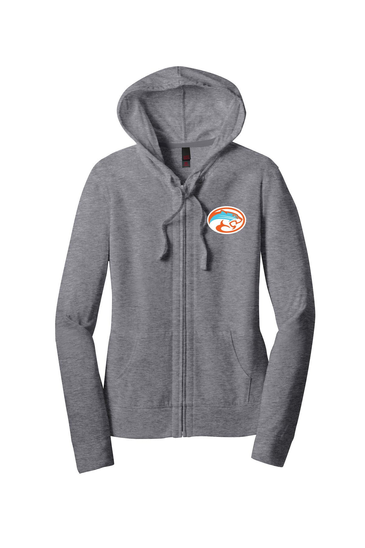 Women’s Fitted Jersey Full-Zip Hoodie