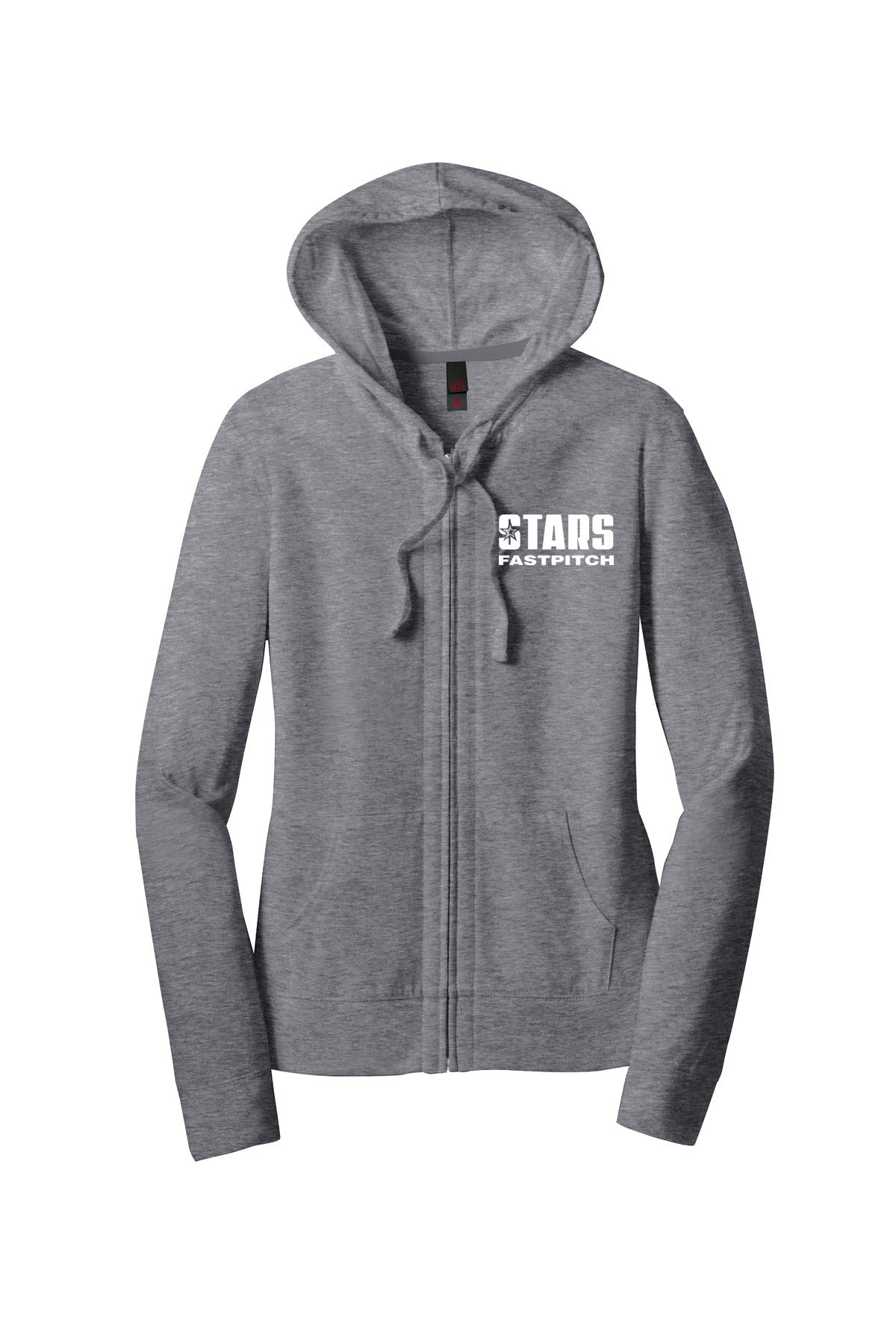 Women’s Fitted Jersey Full-Zip Hoodie