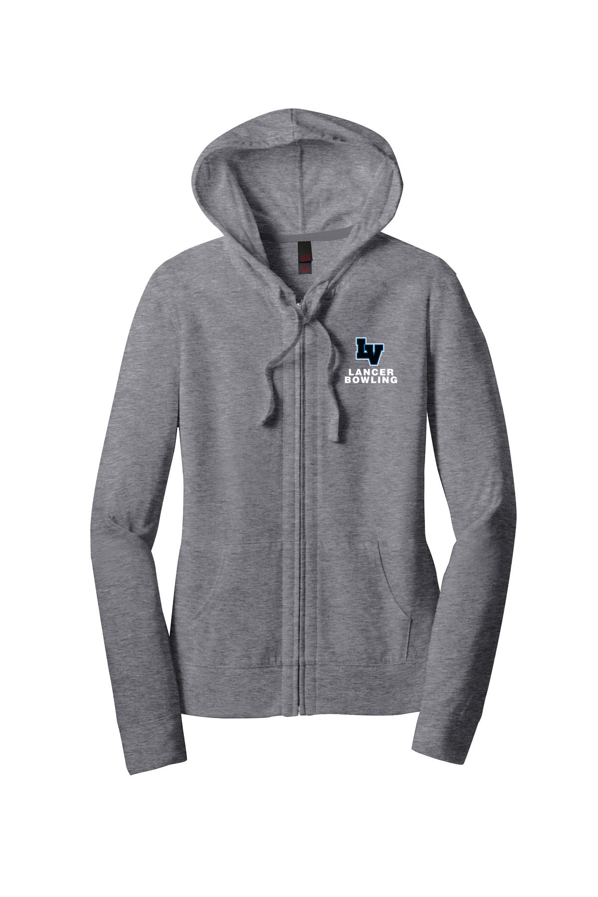 Women’s Fitted Jersey Full-Zip Hoodie
