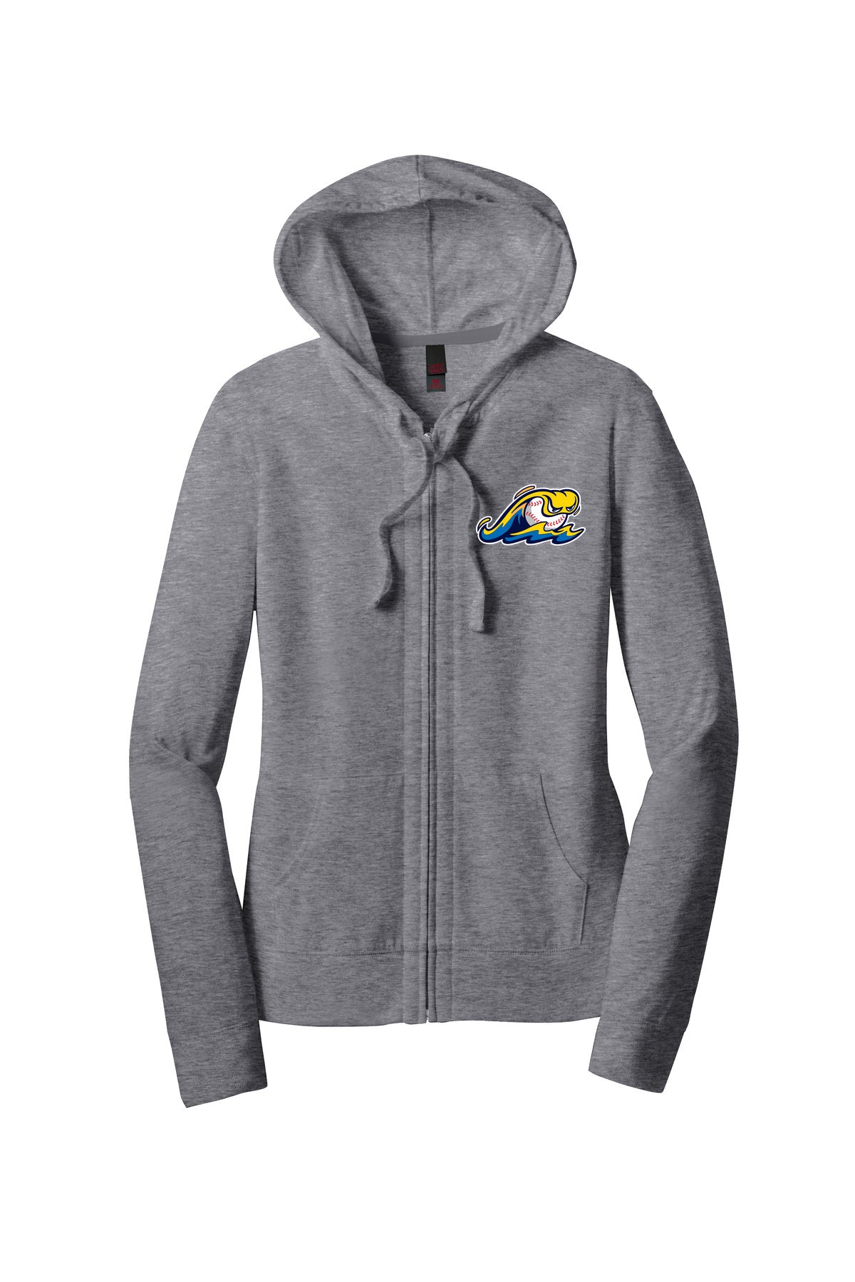 Women’s Fitted Jersey Full-Zip Hoodie