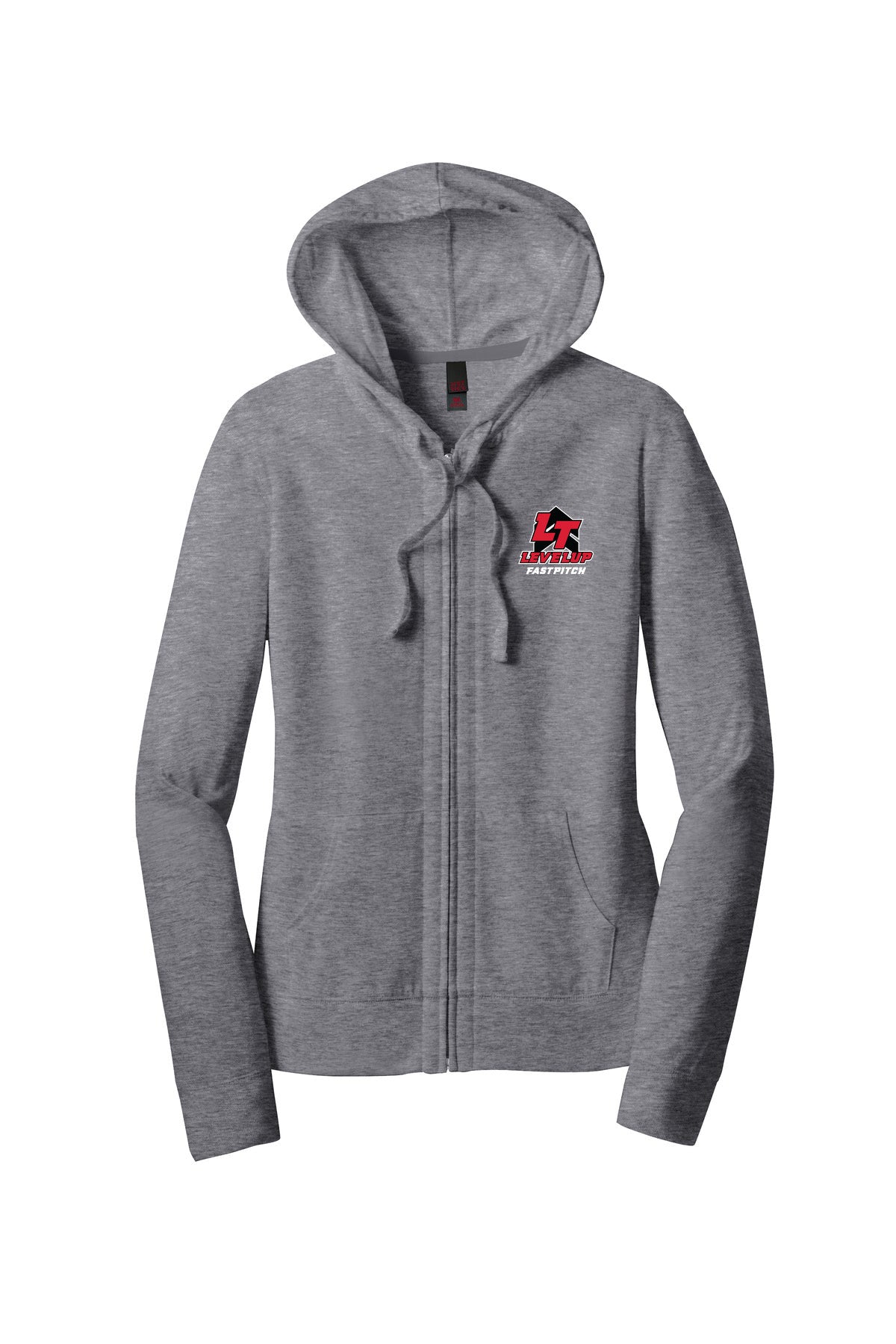 Women’s Fitted Jersey Full-Zip Hoodie