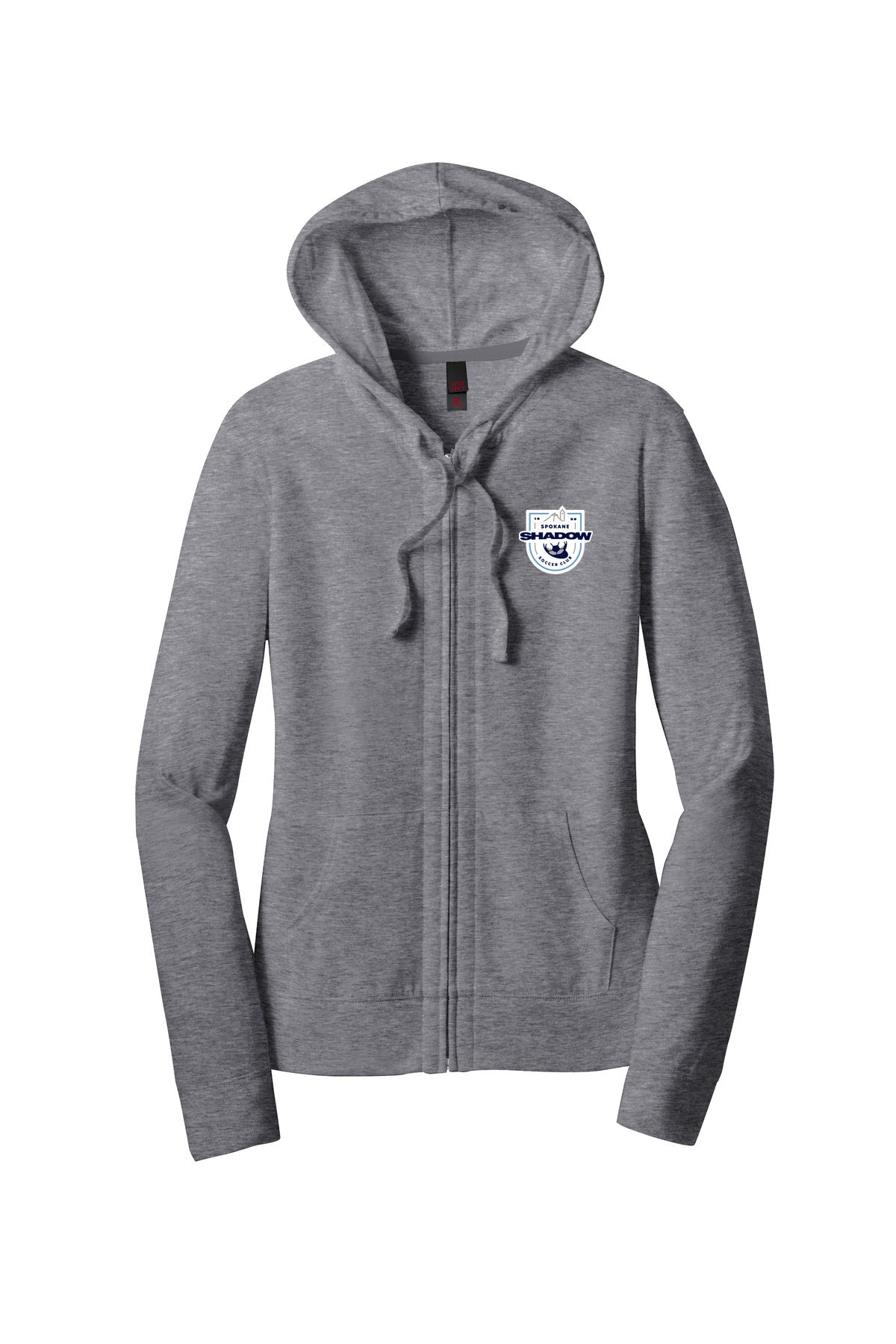 Women’s Fitted Jersey Full-Zip Hoodie