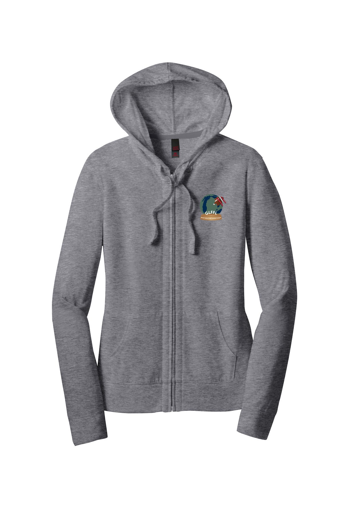 Women’s Fitted Jersey Full-Zip Hoodie
