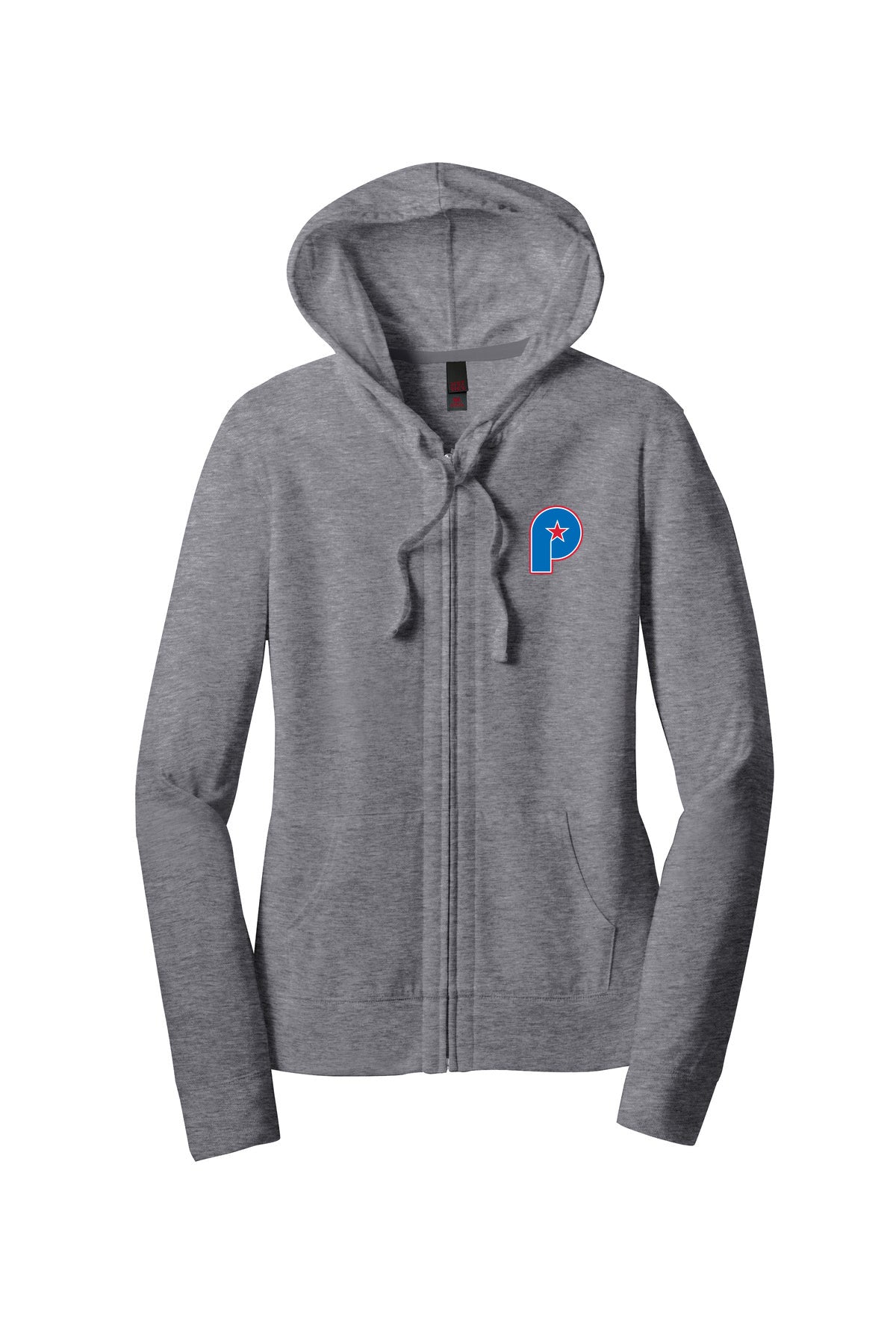 Women’s Fitted Jersey Full-Zip Hoodie