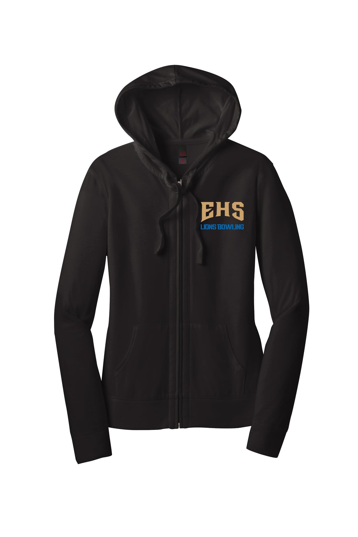 Women’s Fitted Jersey Full-Zip Hoodie