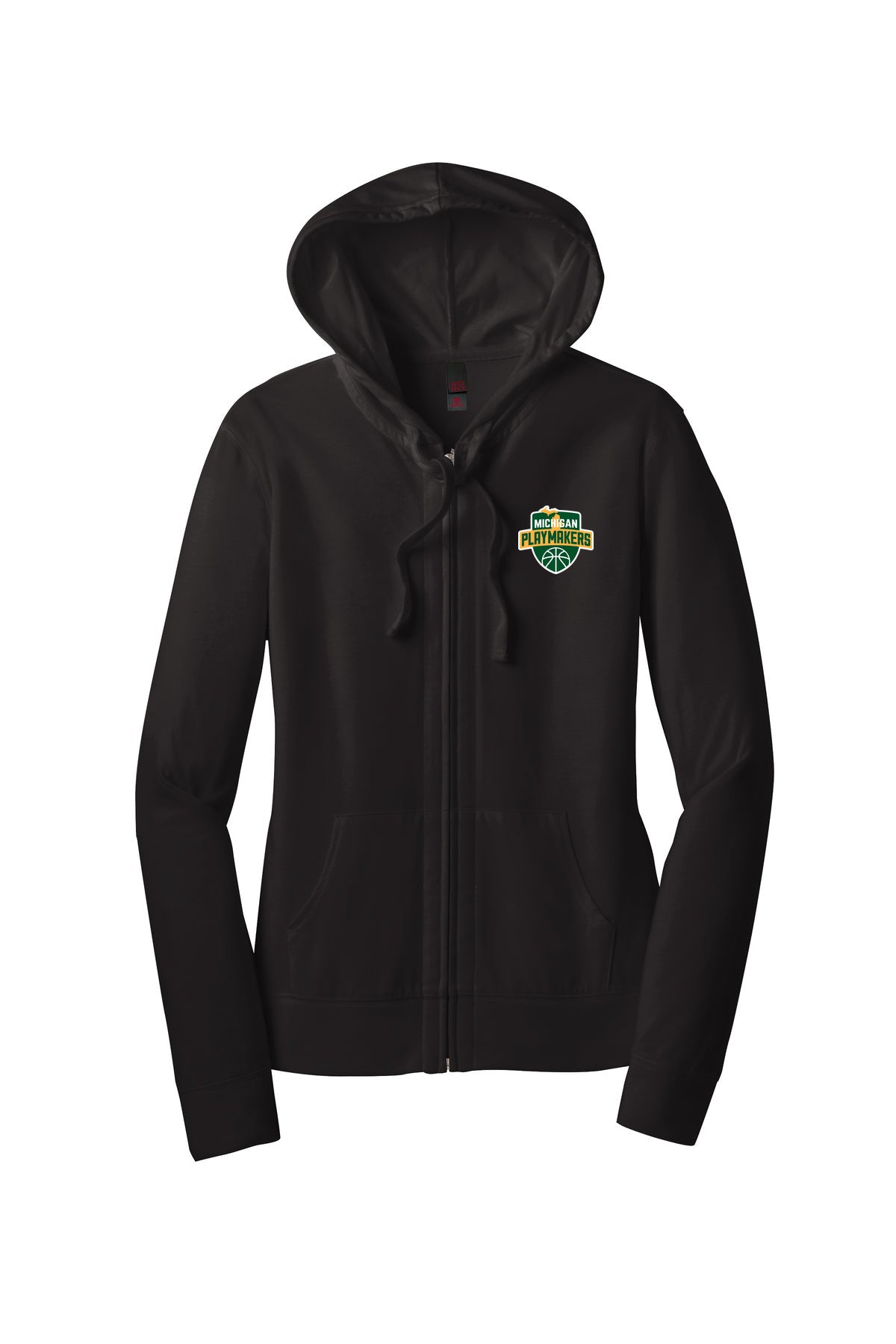 Women’s Fitted Jersey Full-Zip Hoodie