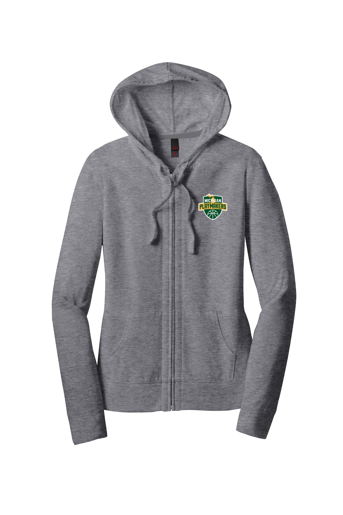 Women’s Fitted Jersey Full-Zip Hoodie