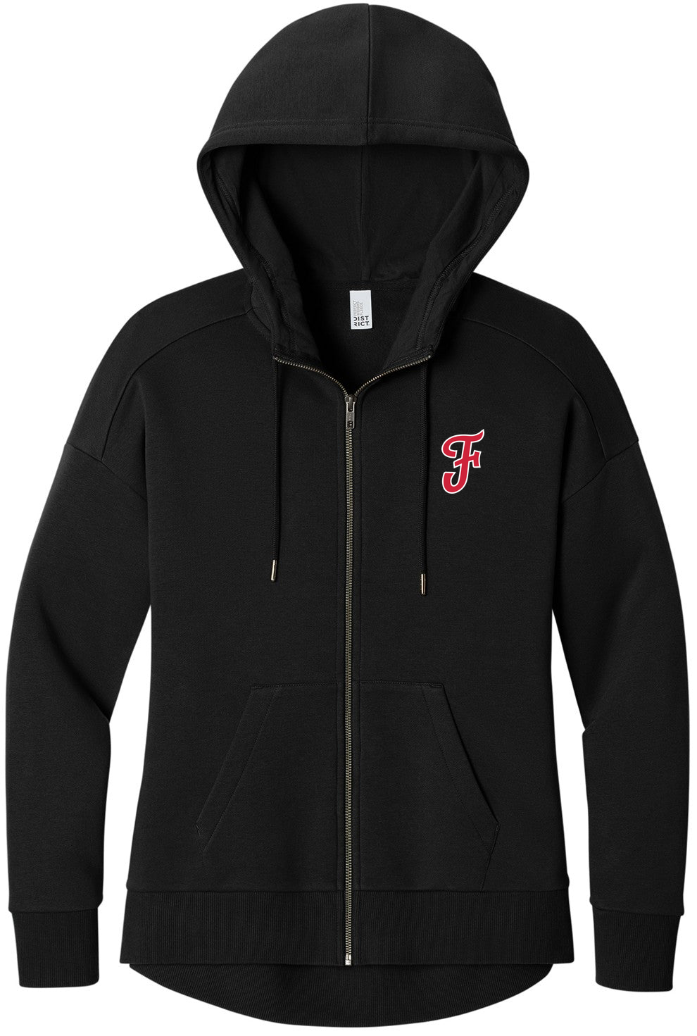 Women’s Perfect Weight Drop Shoulder Full-Zip Hoodie