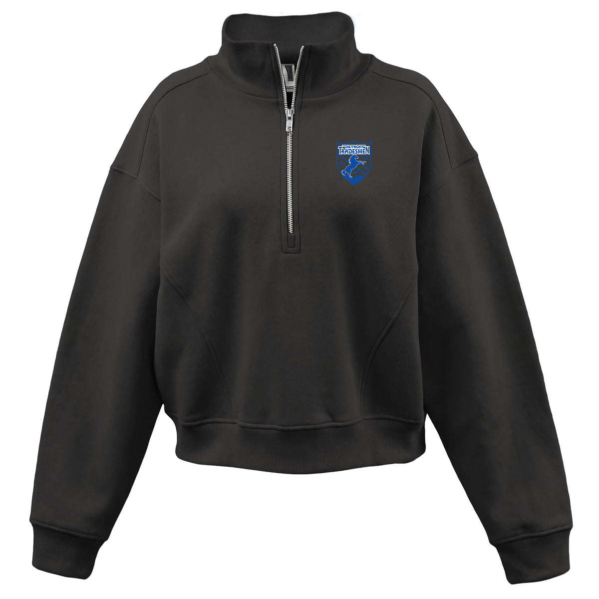 Womens Half-Zip Mock