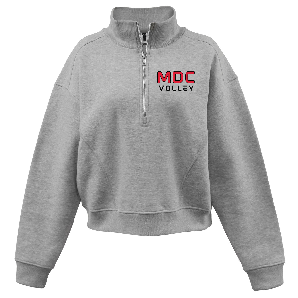 Womens Half-Zip Mock