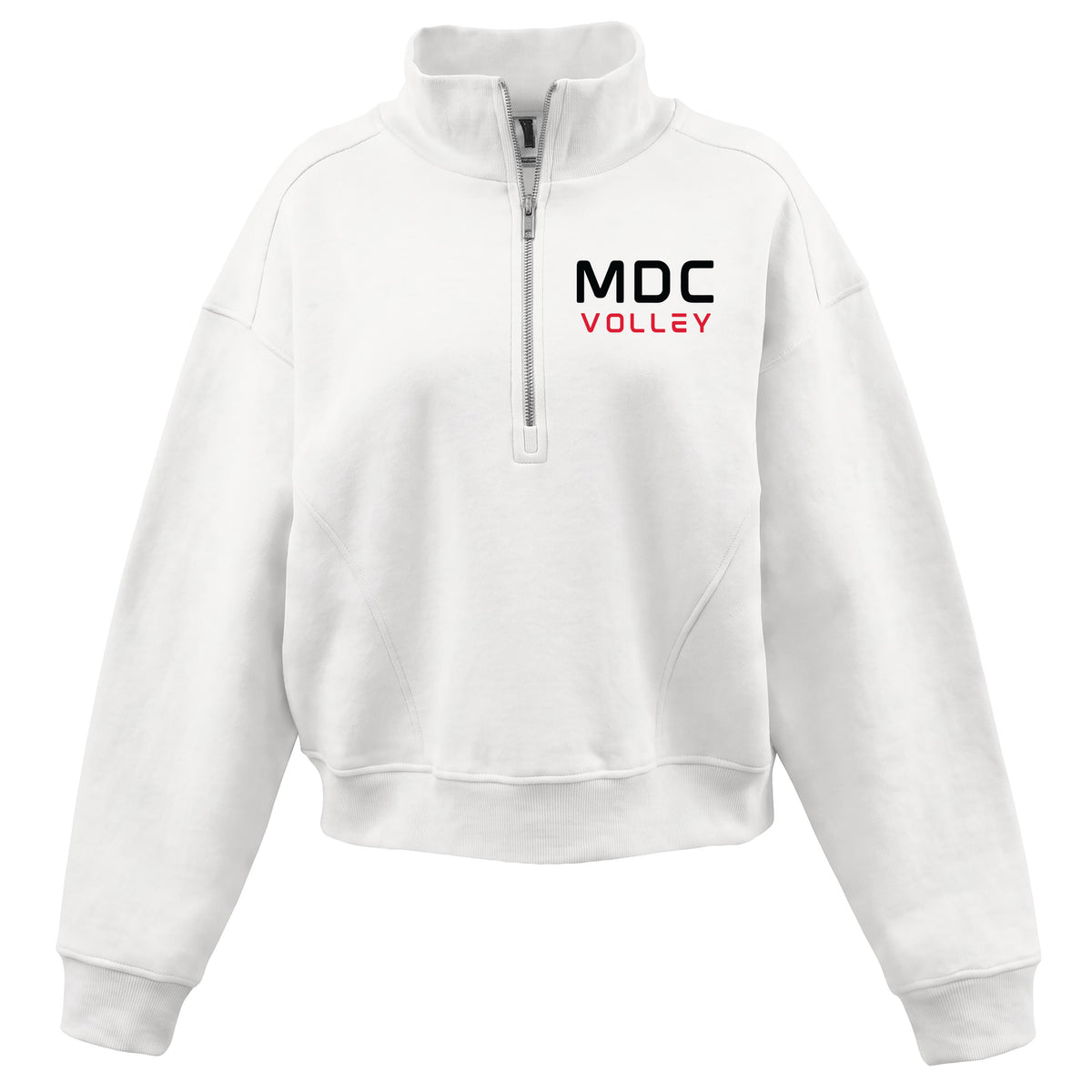 Womens Half-Zip Mock