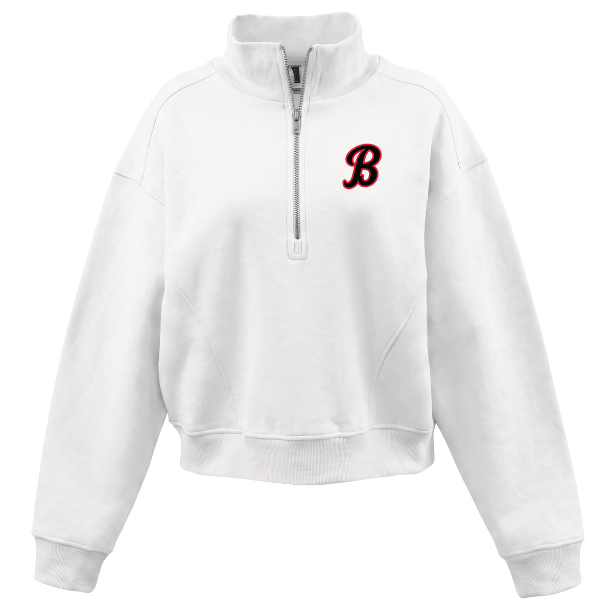Womens Half-Zip Mock