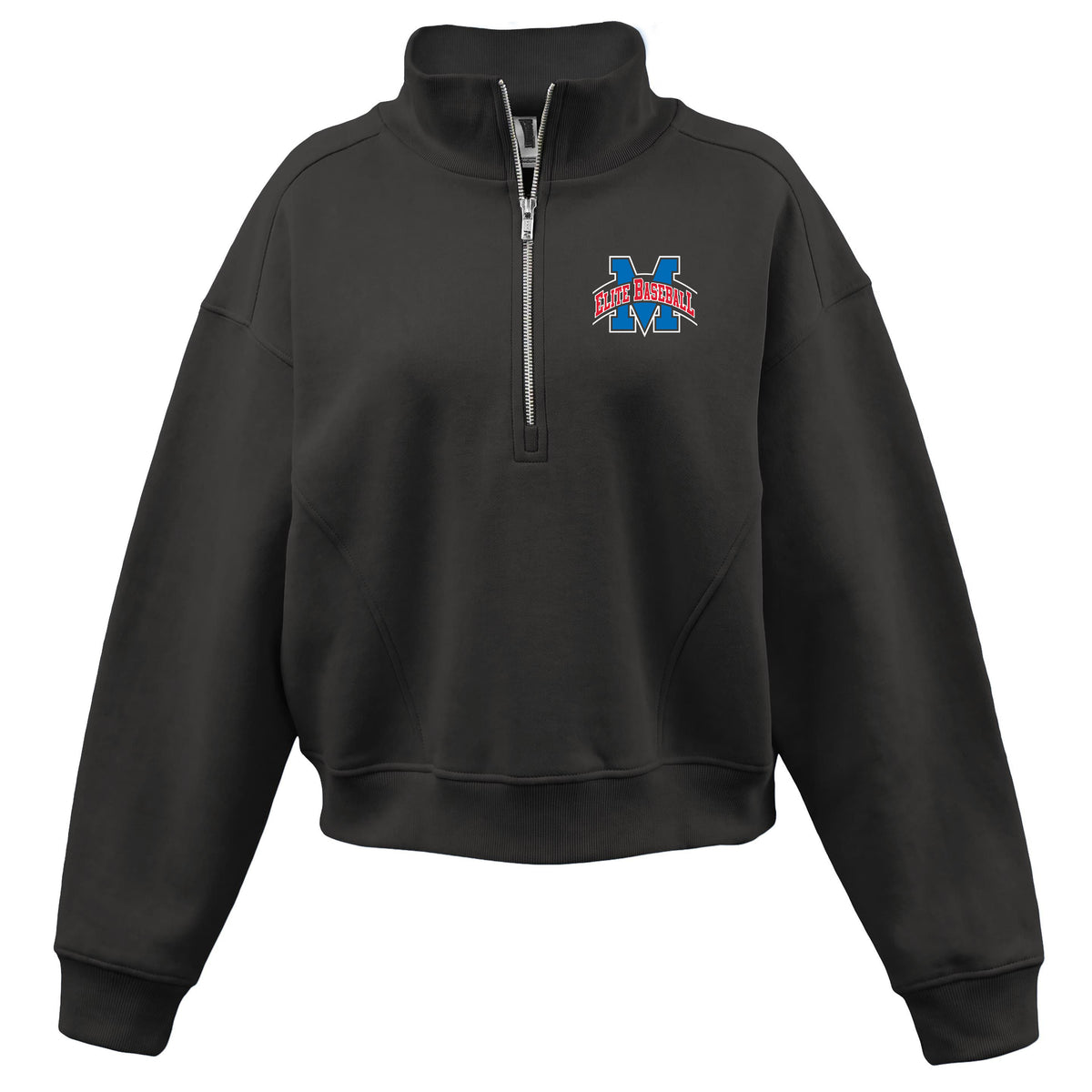Womens Half-Zip Mock