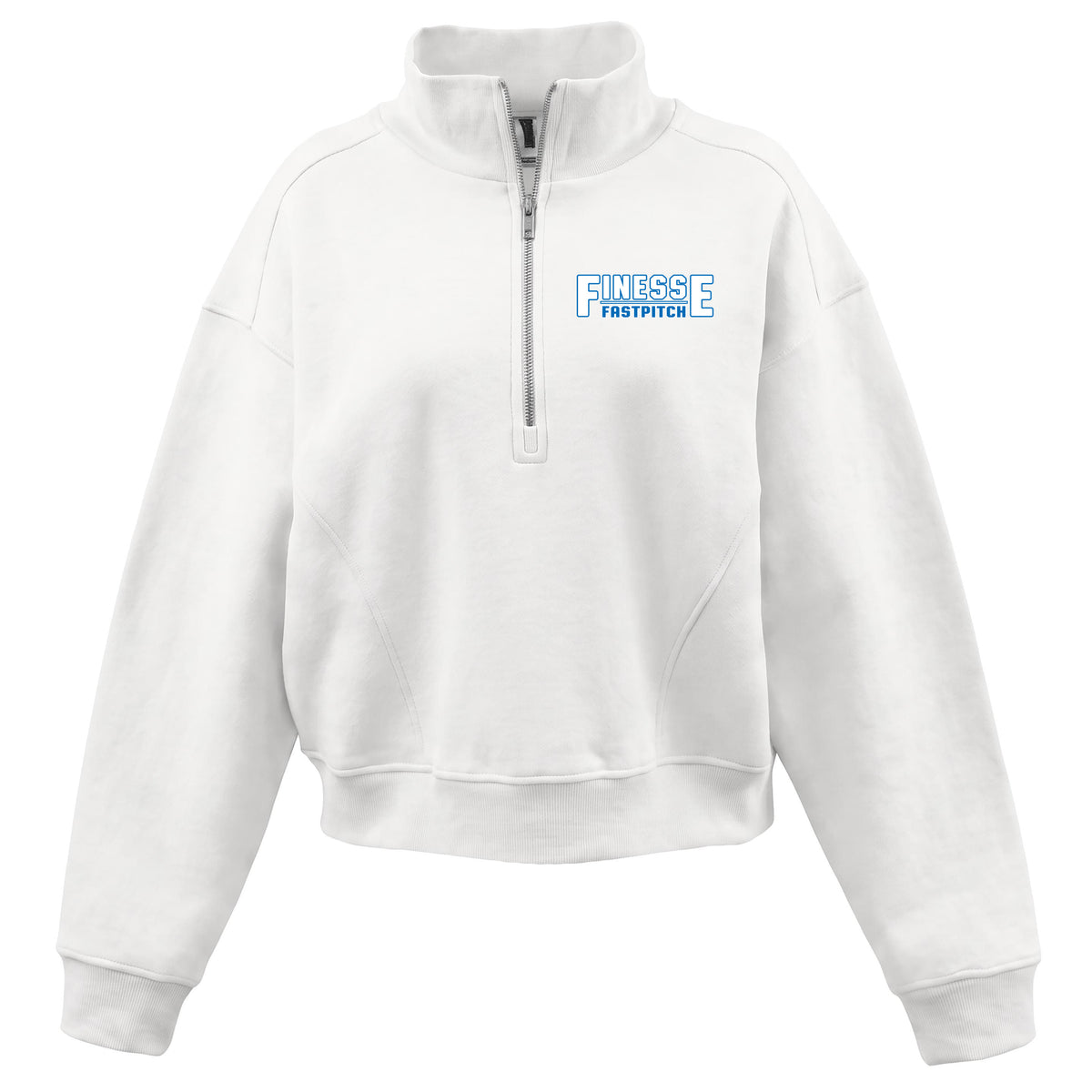 Womens Half-Zip Mock