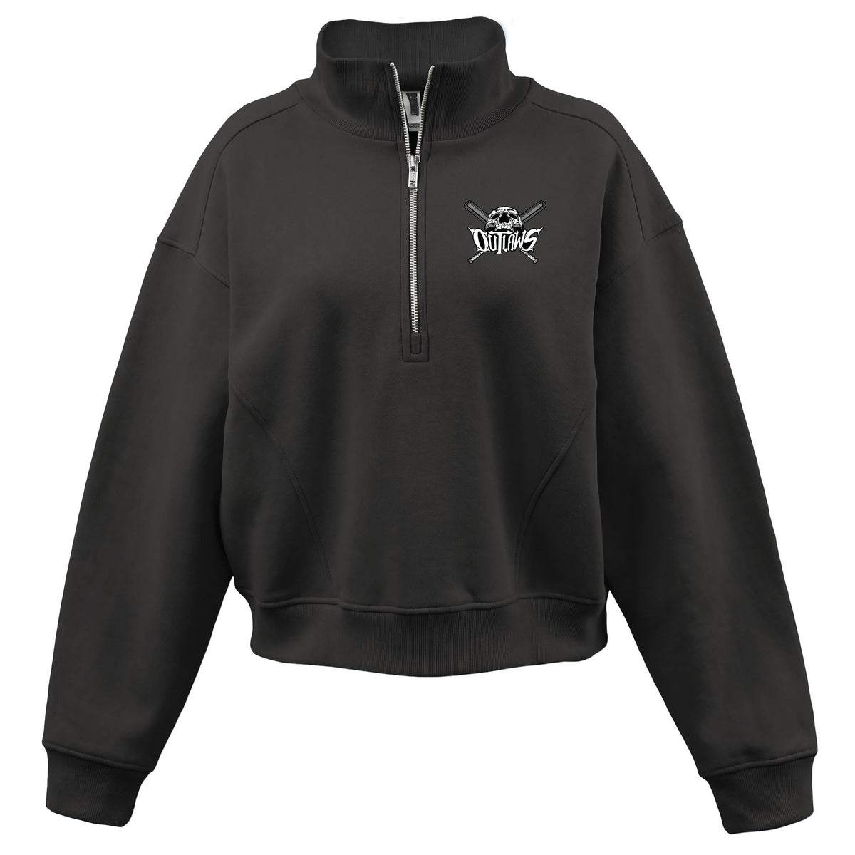Womens Half-Zip Mock