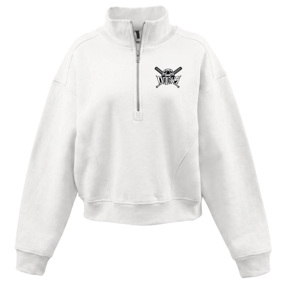 Womens Half-Zip Mock