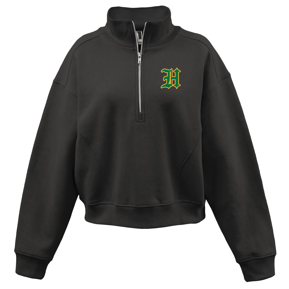 Womens Half-Zip Mock