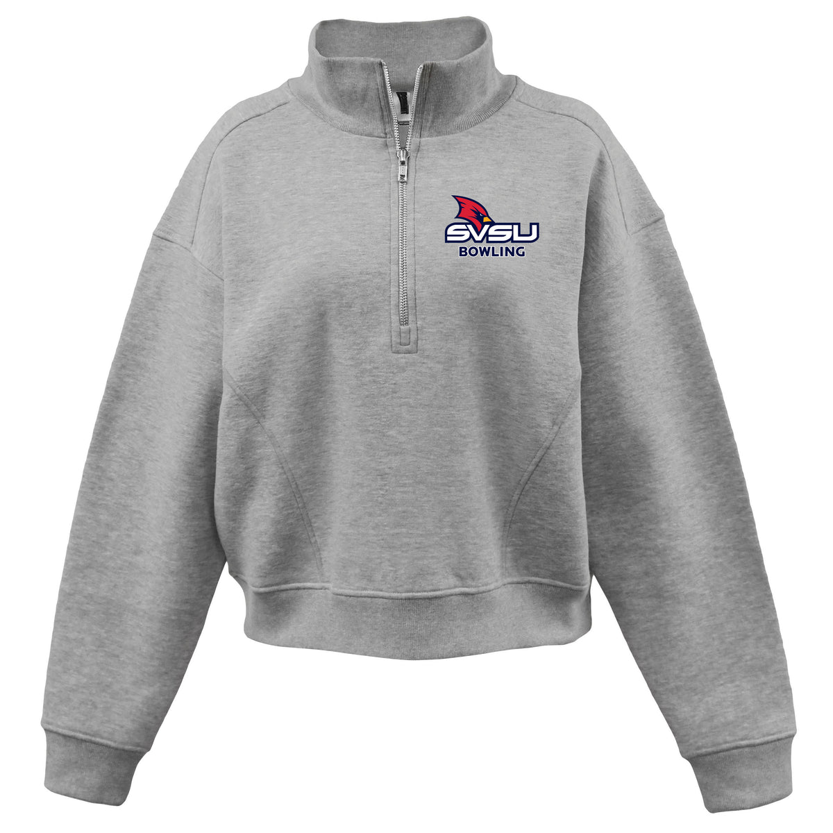 Womens Half-Zip Mock