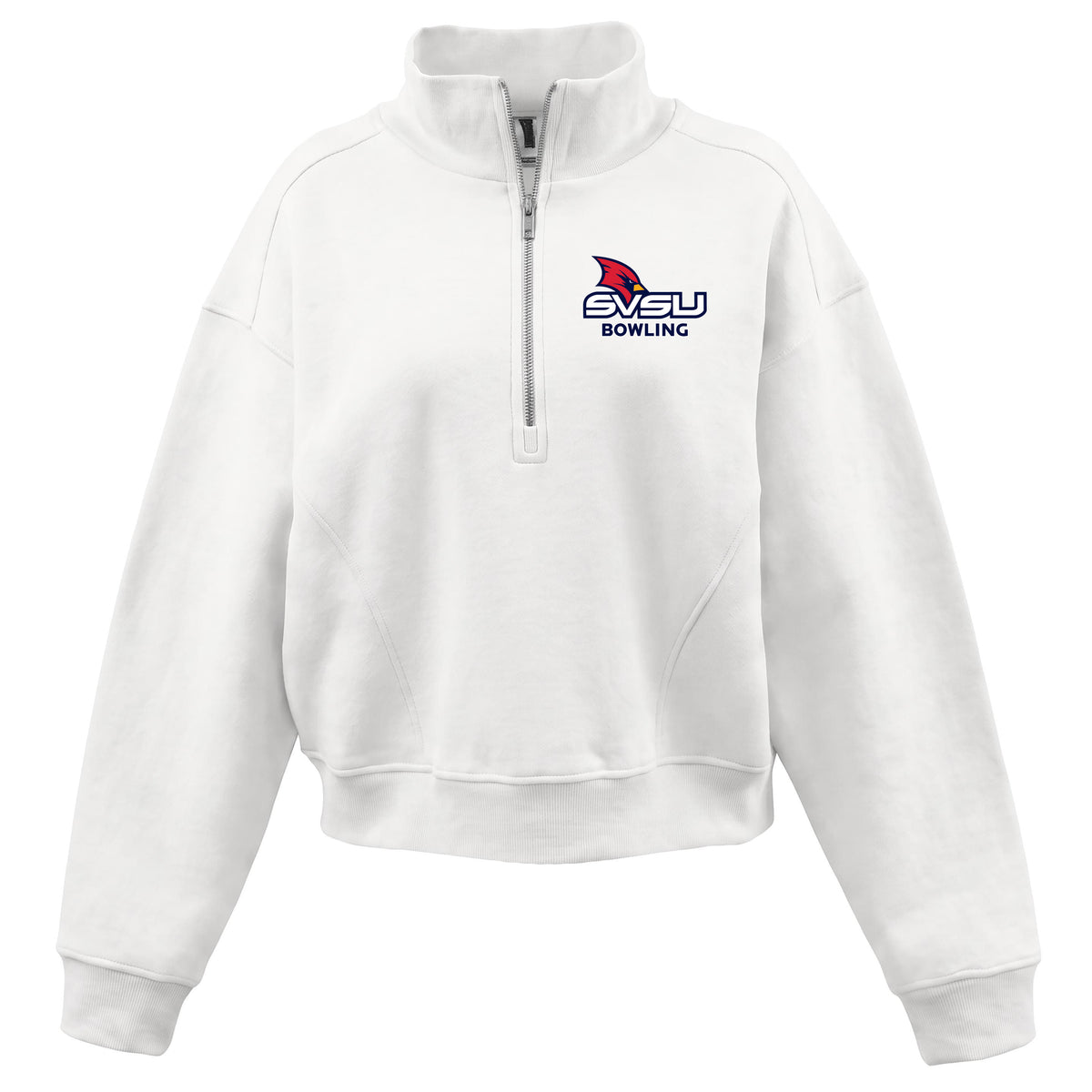 Womens Half-Zip Mock