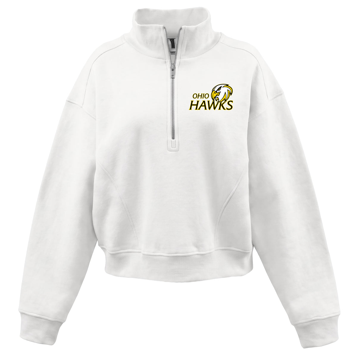 Womens Half-Zip Mock