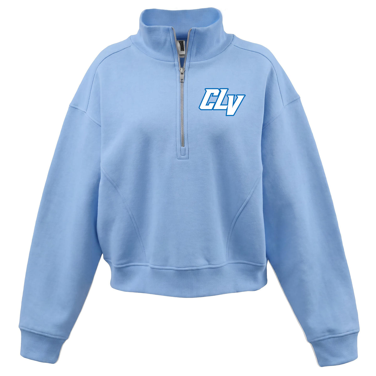 Womens Half-Zip Mock
