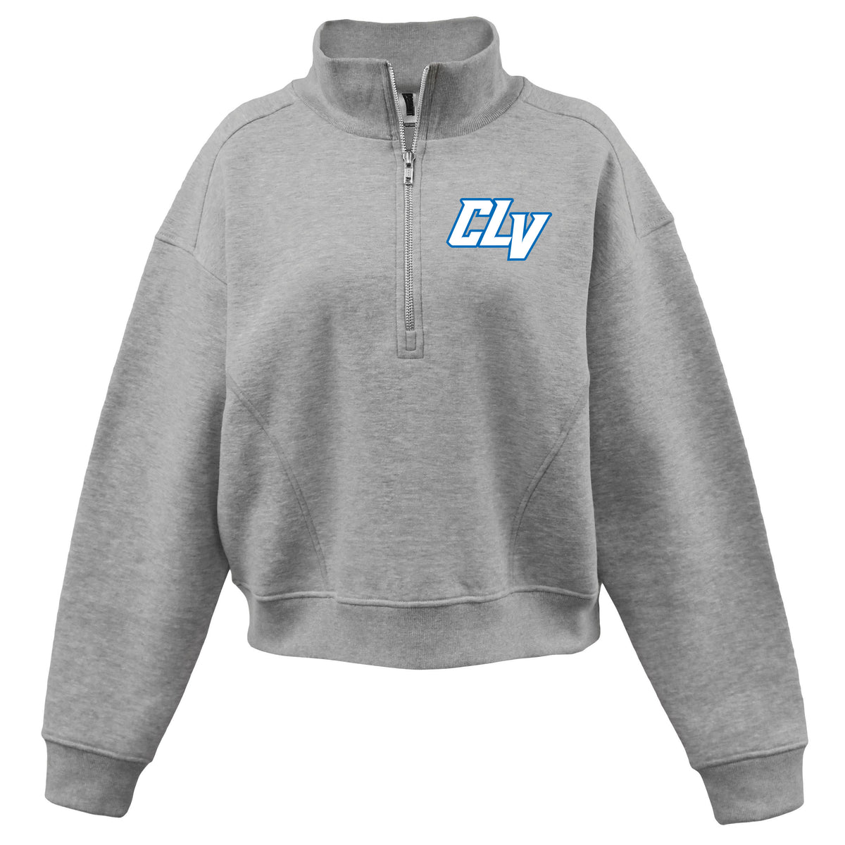 Womens Half-Zip Mock