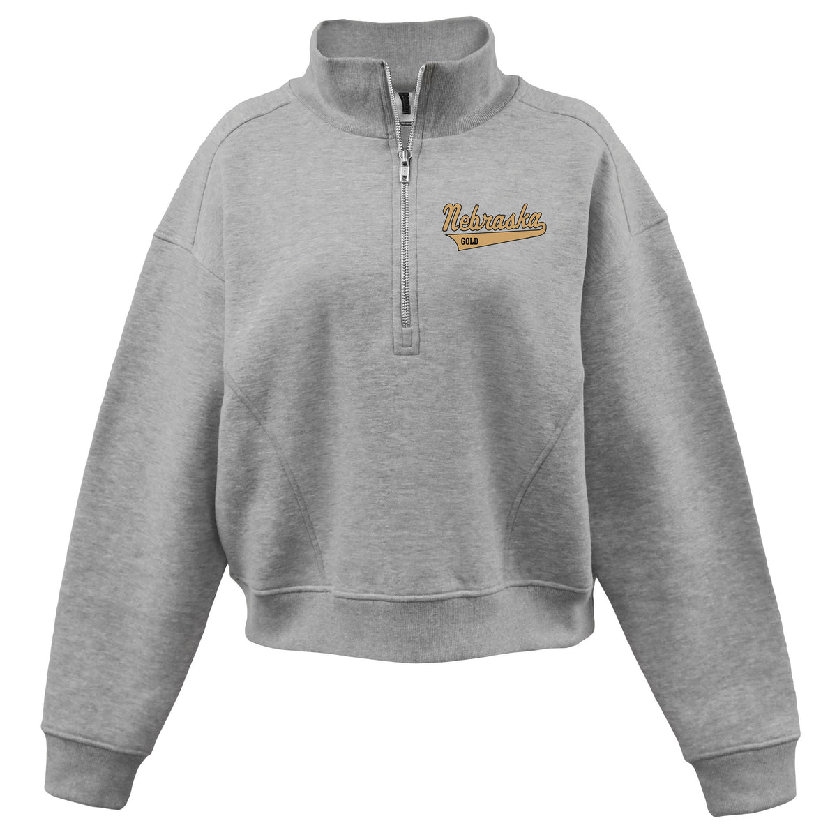 Womens Half-Zip Mock